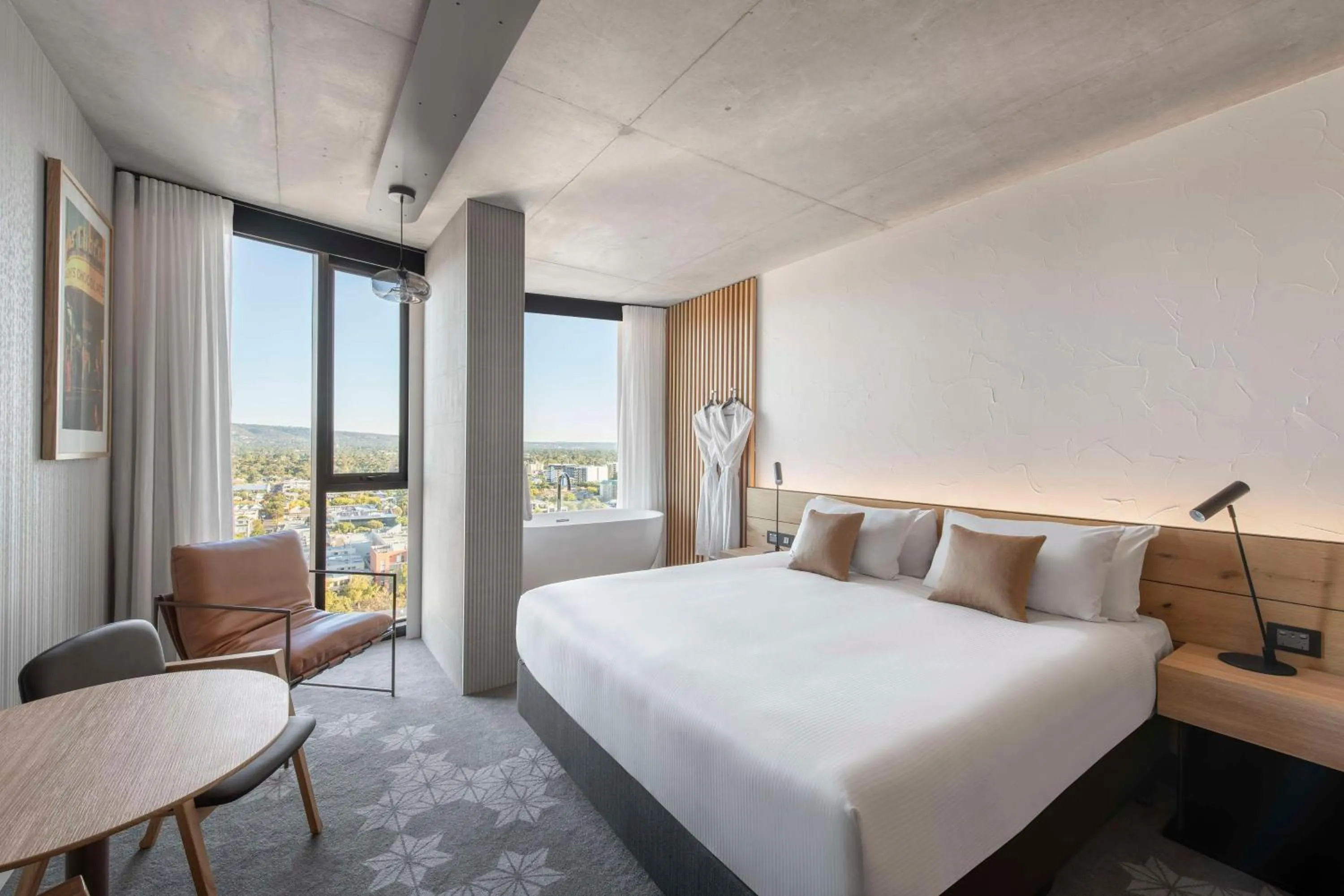 Bedroom, Bed in Vibe Hotel Adelaide