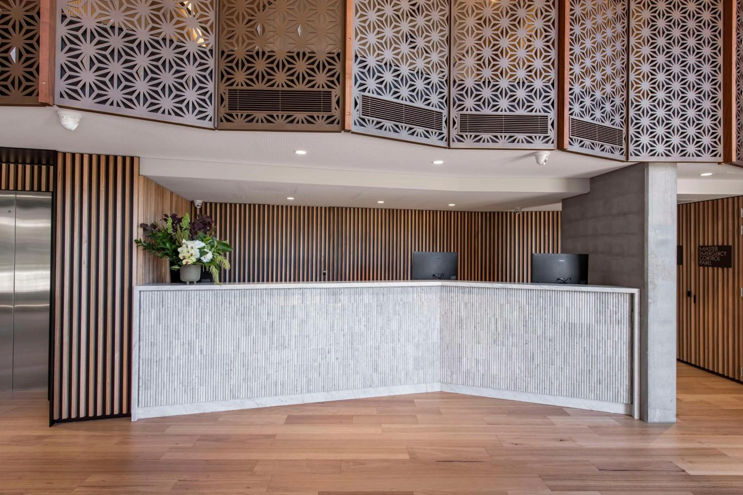 Lobby or reception in Vibe Hotel Adelaide