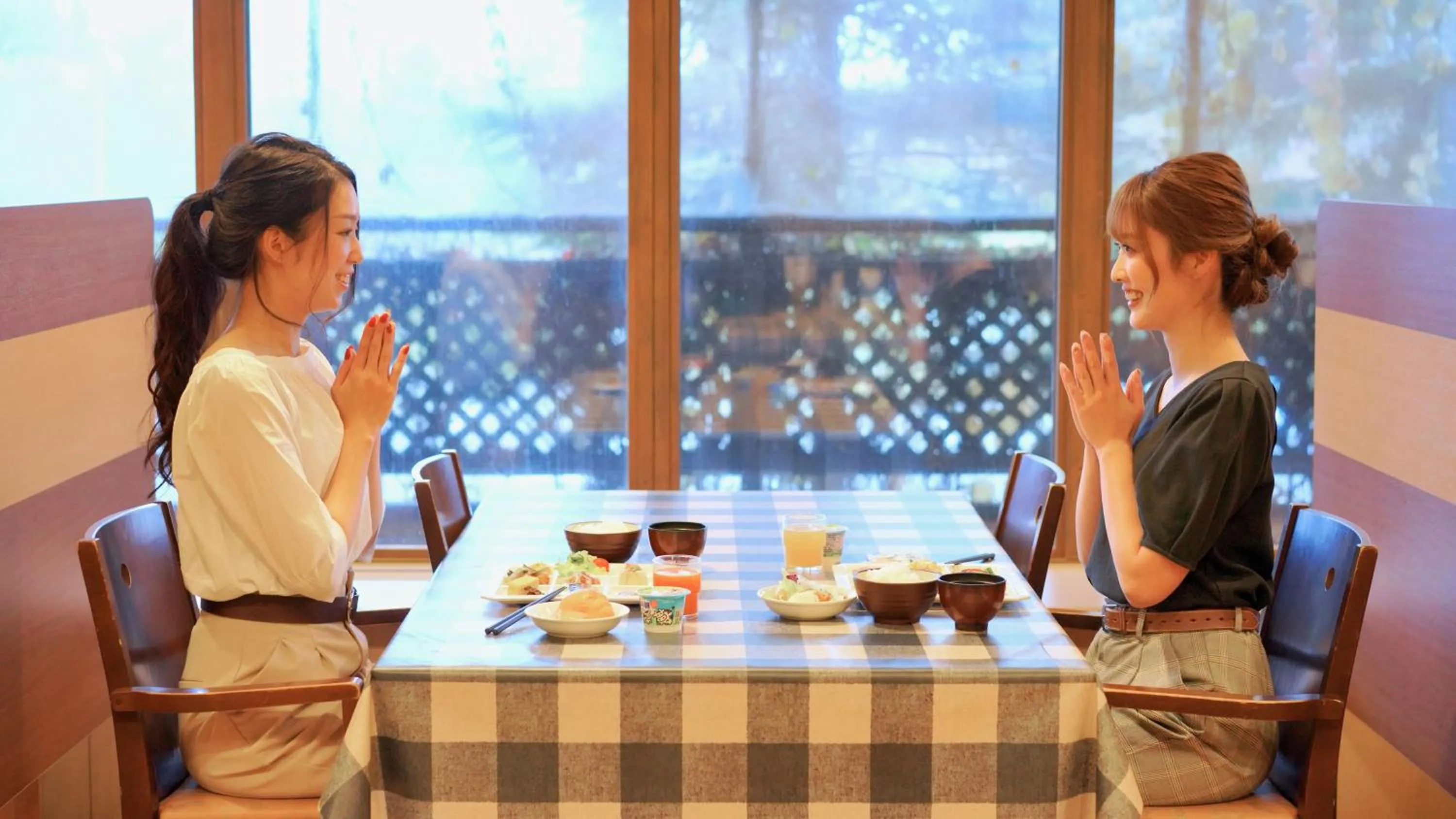 Breakfast in Morinoyu Hotel Hanakagura