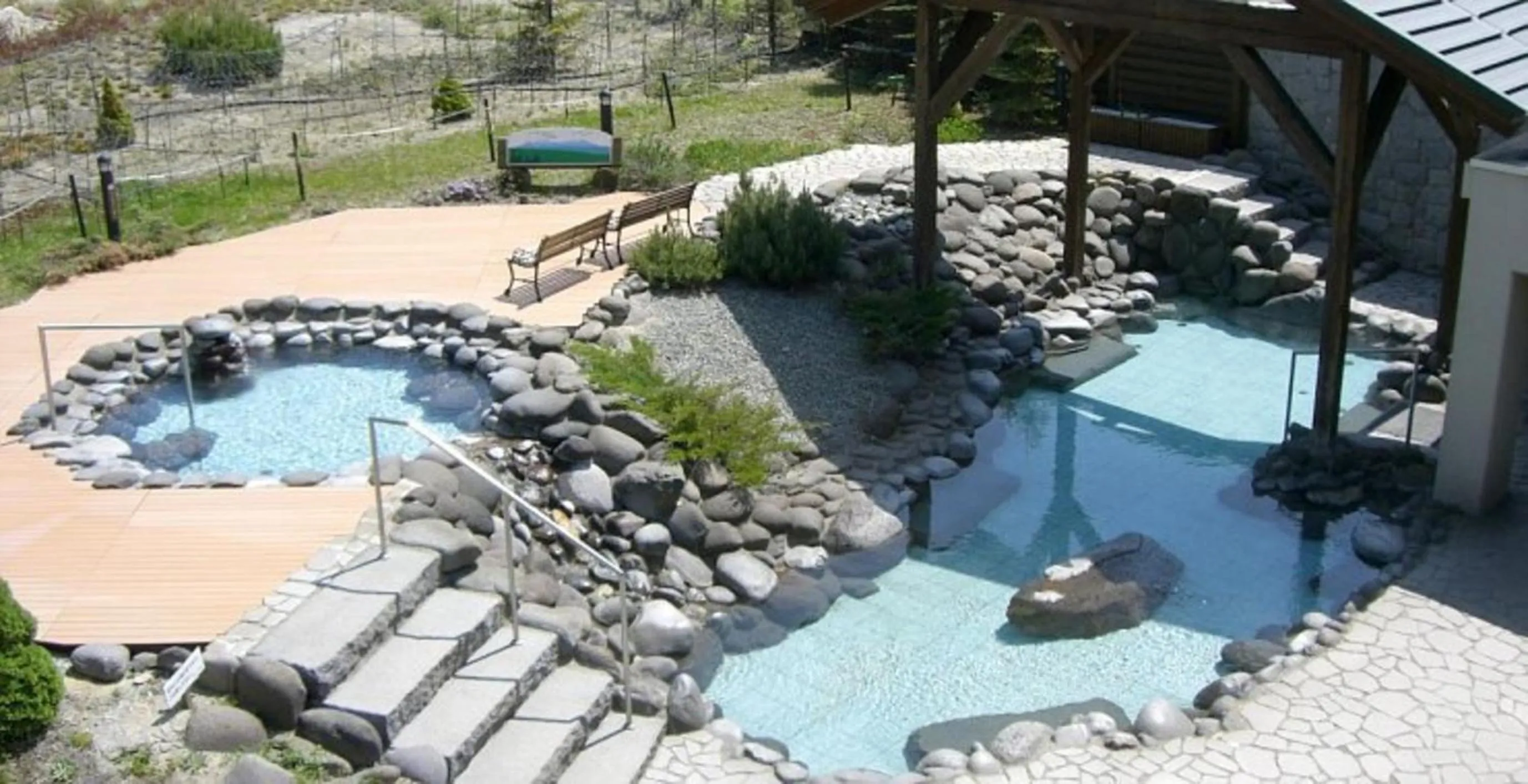 Public Bath in Morinoyu Hotel Hanakagura