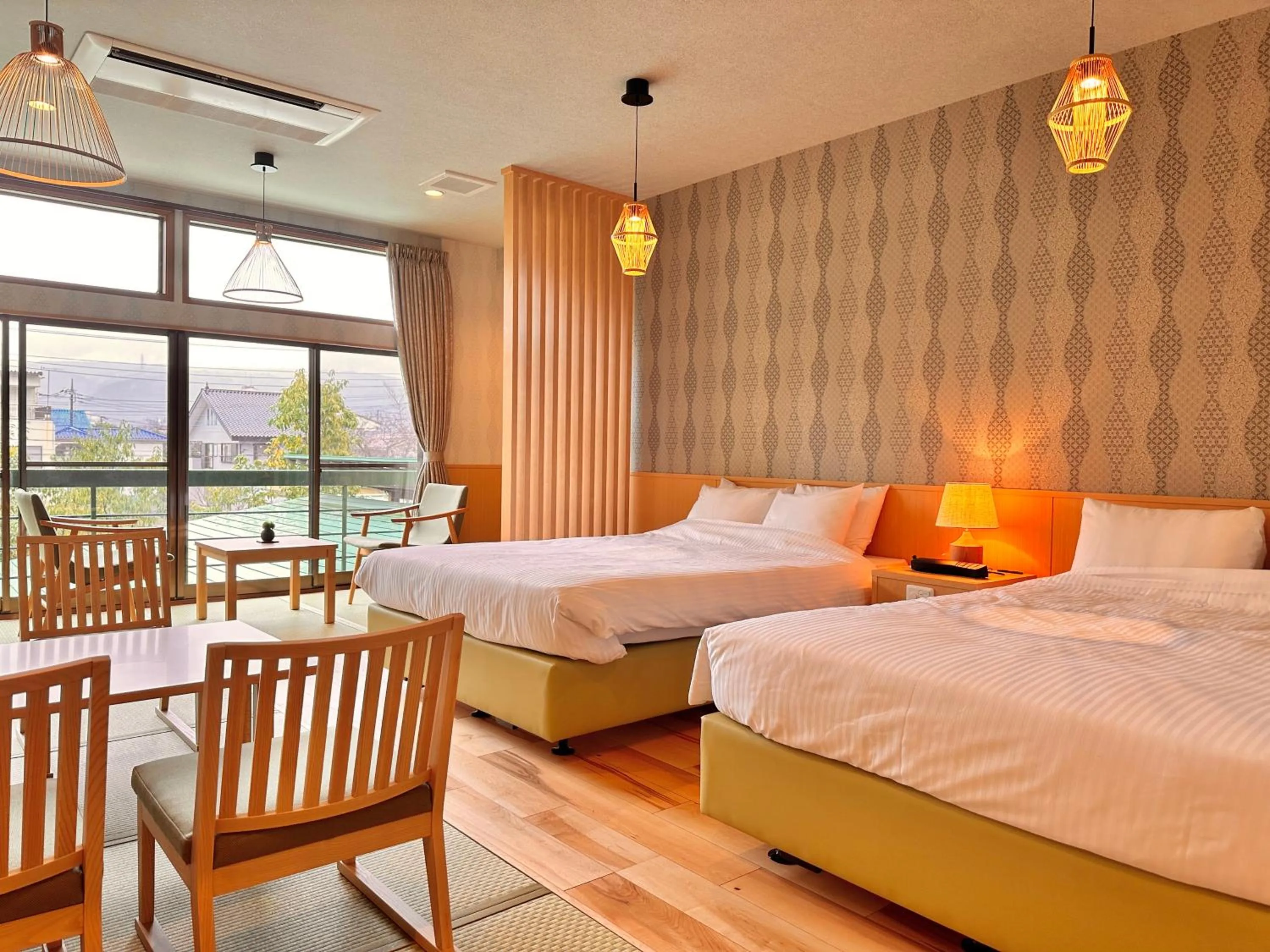 Bed in KOUBOUNOYU HONTEN