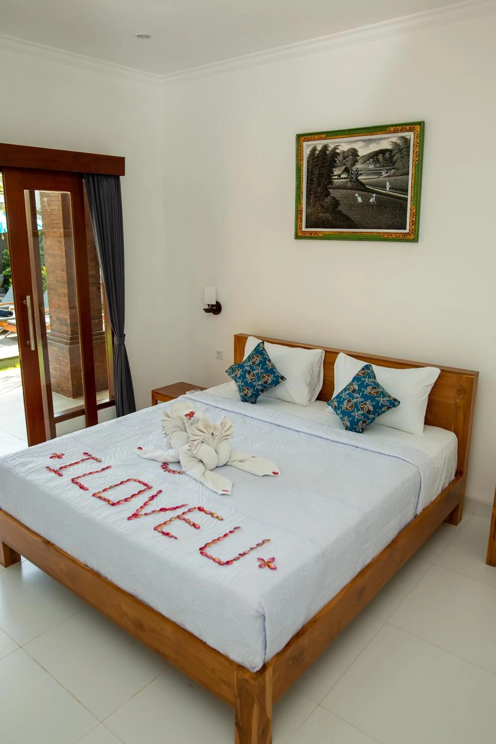 Bed in Frangipani House and Spa by ecommerceloka