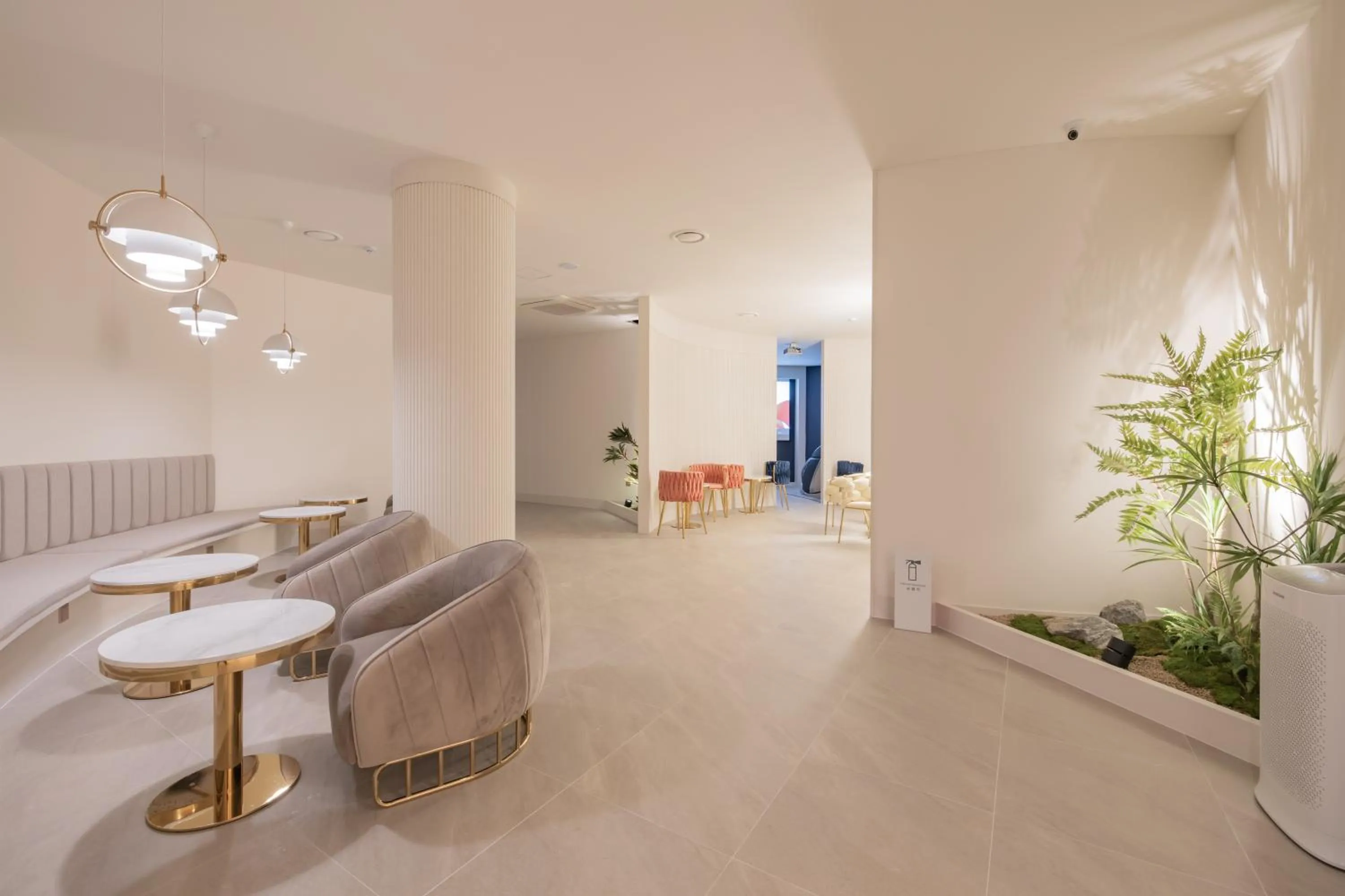 Seating area in Denbasta Hotel Heritage