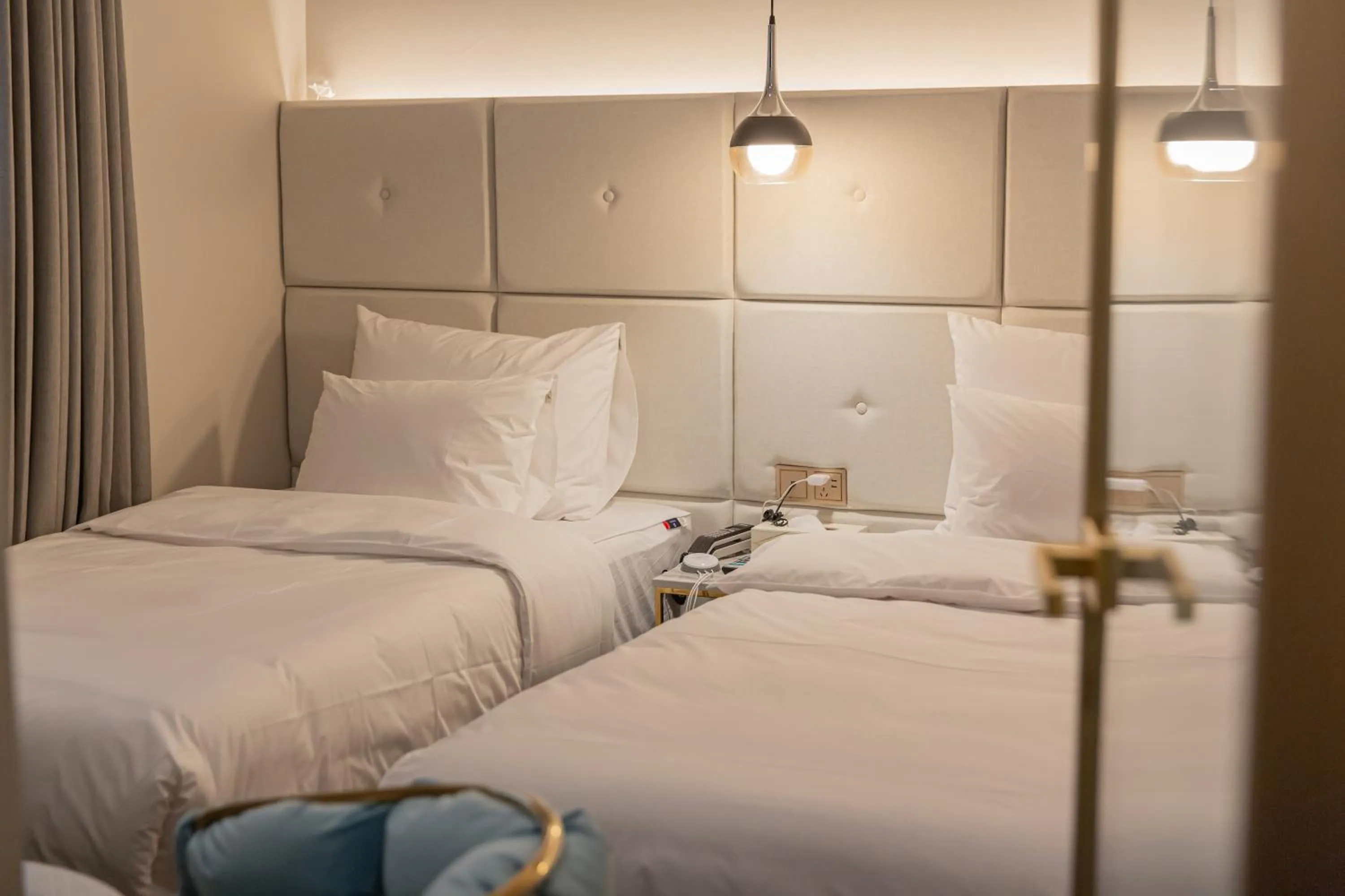 Bed in Denbasta Hotel Heritage