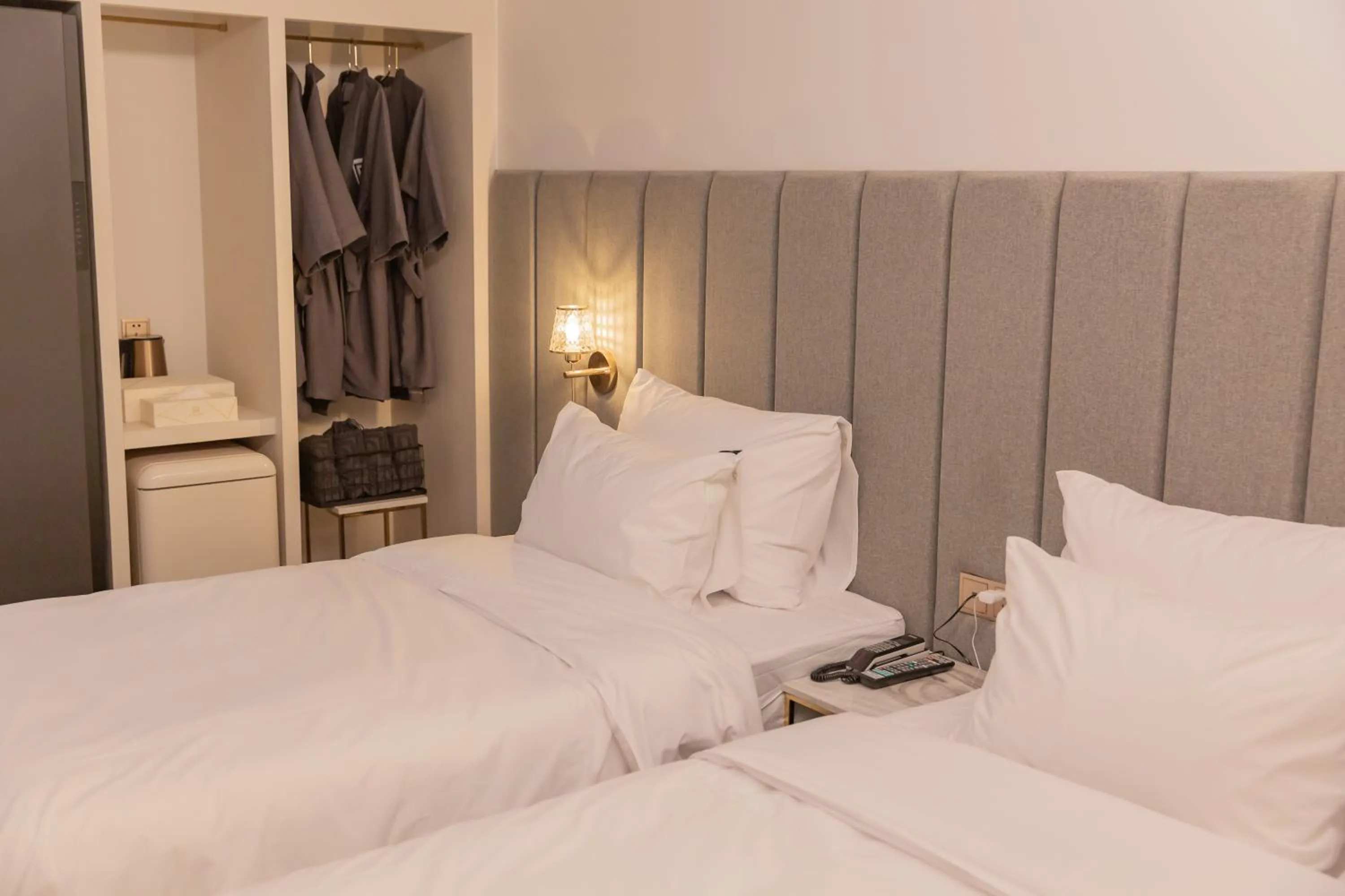 Bed in Denbasta Hotel Heritage