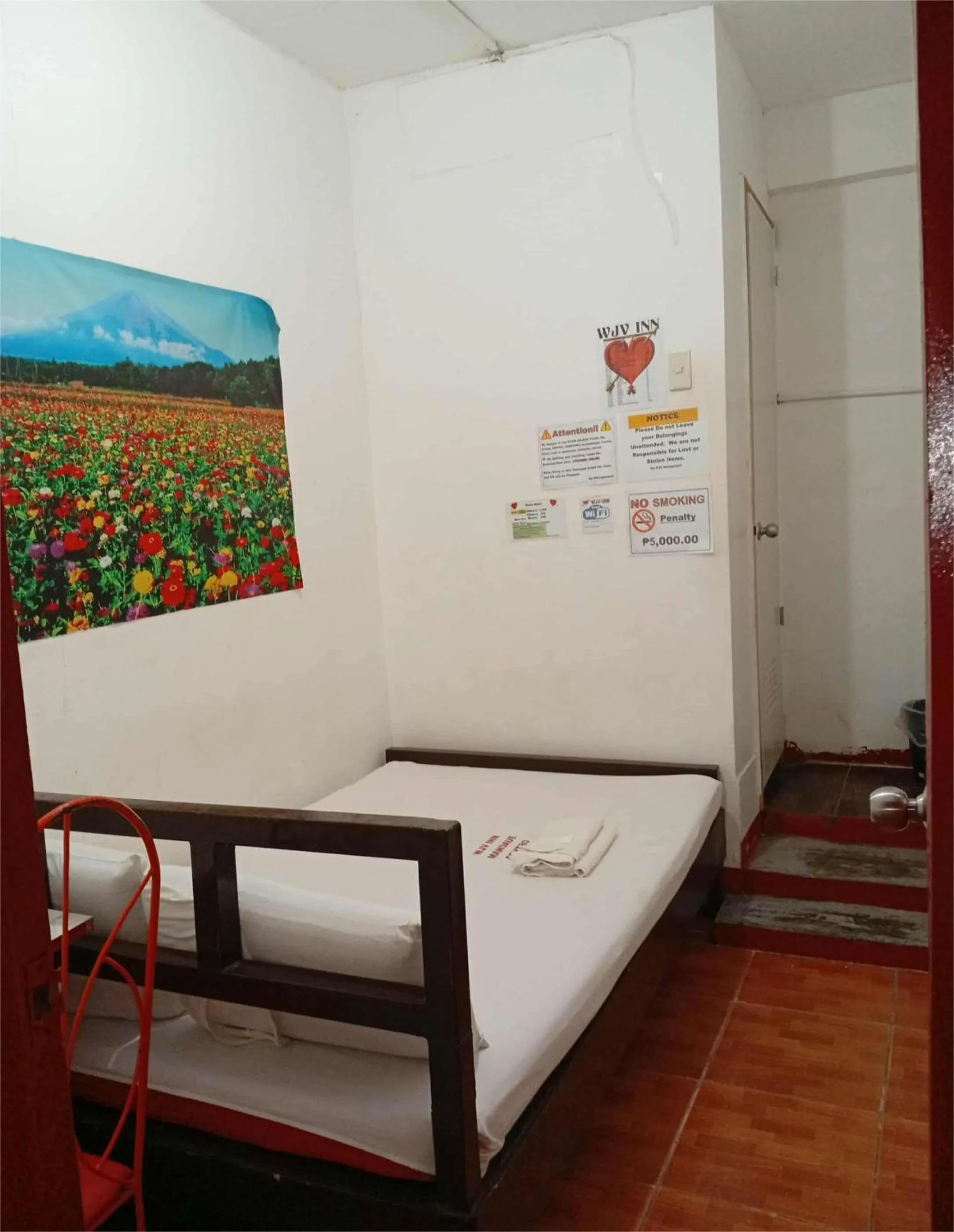 Bed in WJV INN Mandaue Centro