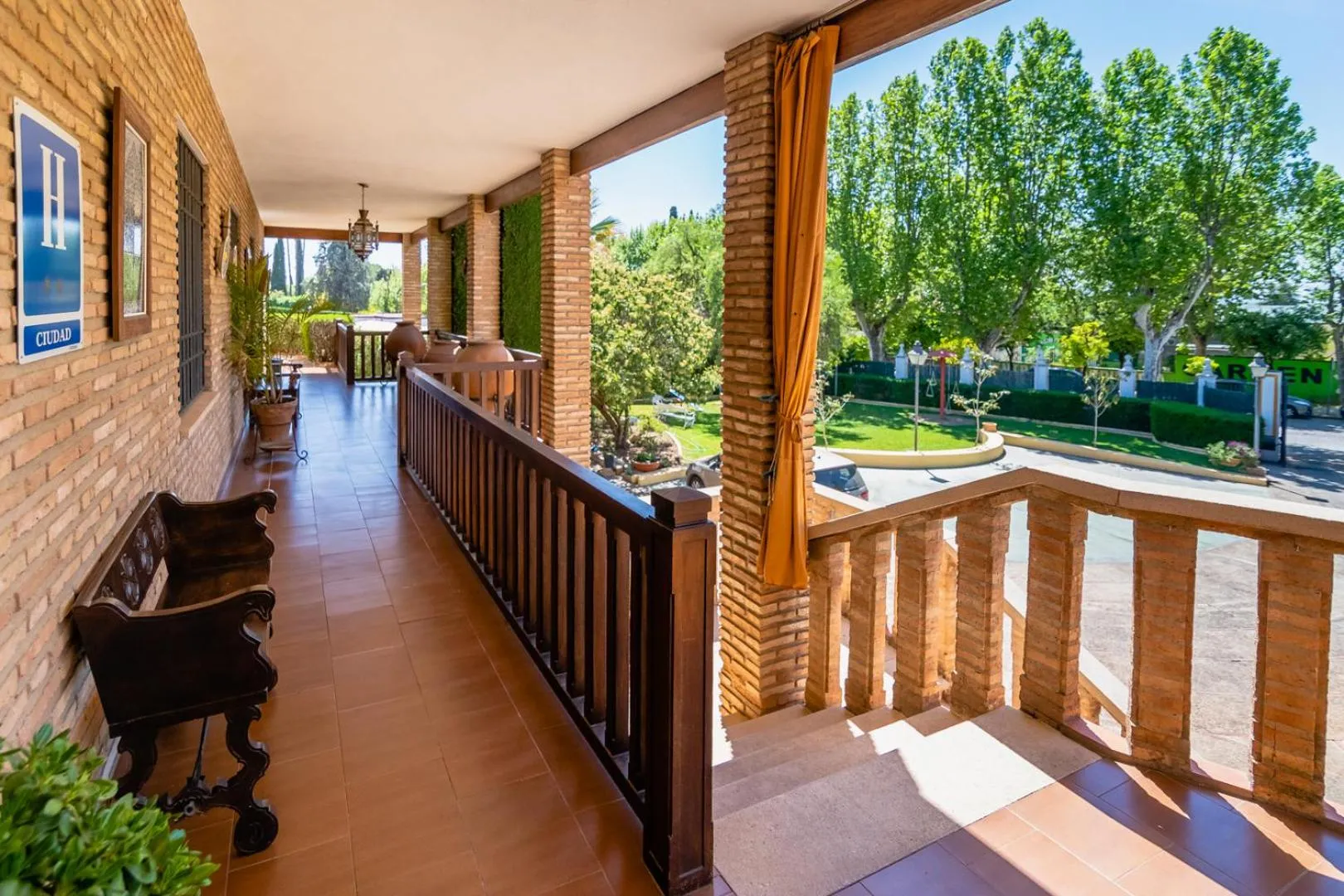 Balcony/Terrace in Hotel Riad Arruzafa
