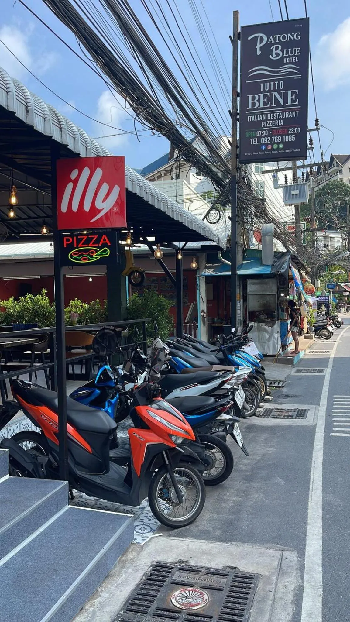 Street view in PATONG BLUE HOTEL