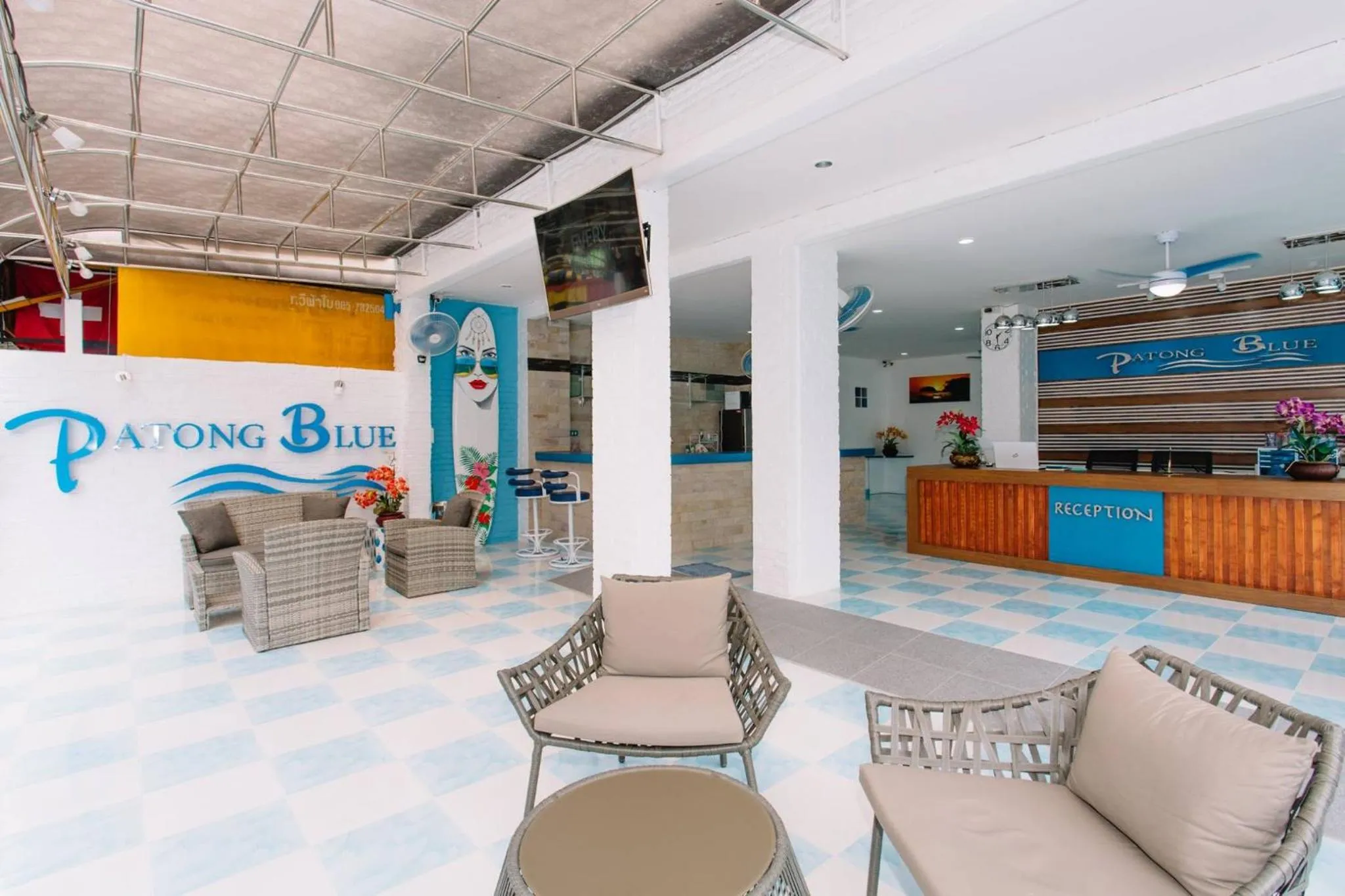 Property logo or sign in PATONG BLUE HOTEL