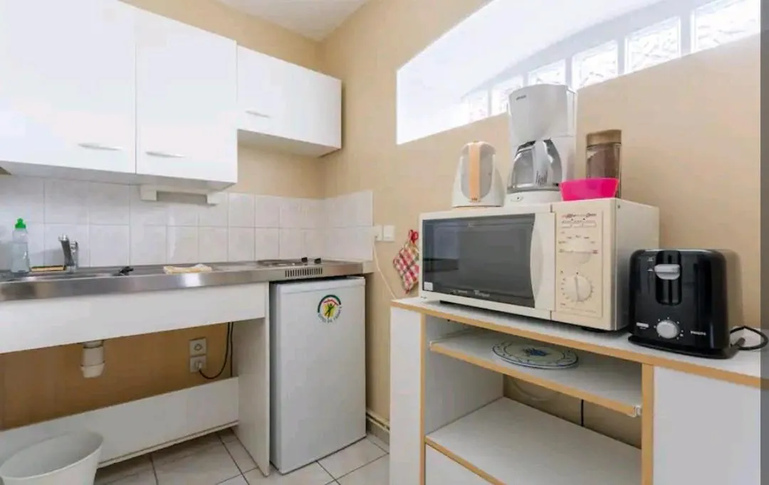 Kitchen or kitchenette in Studio Ferme de Bonavis