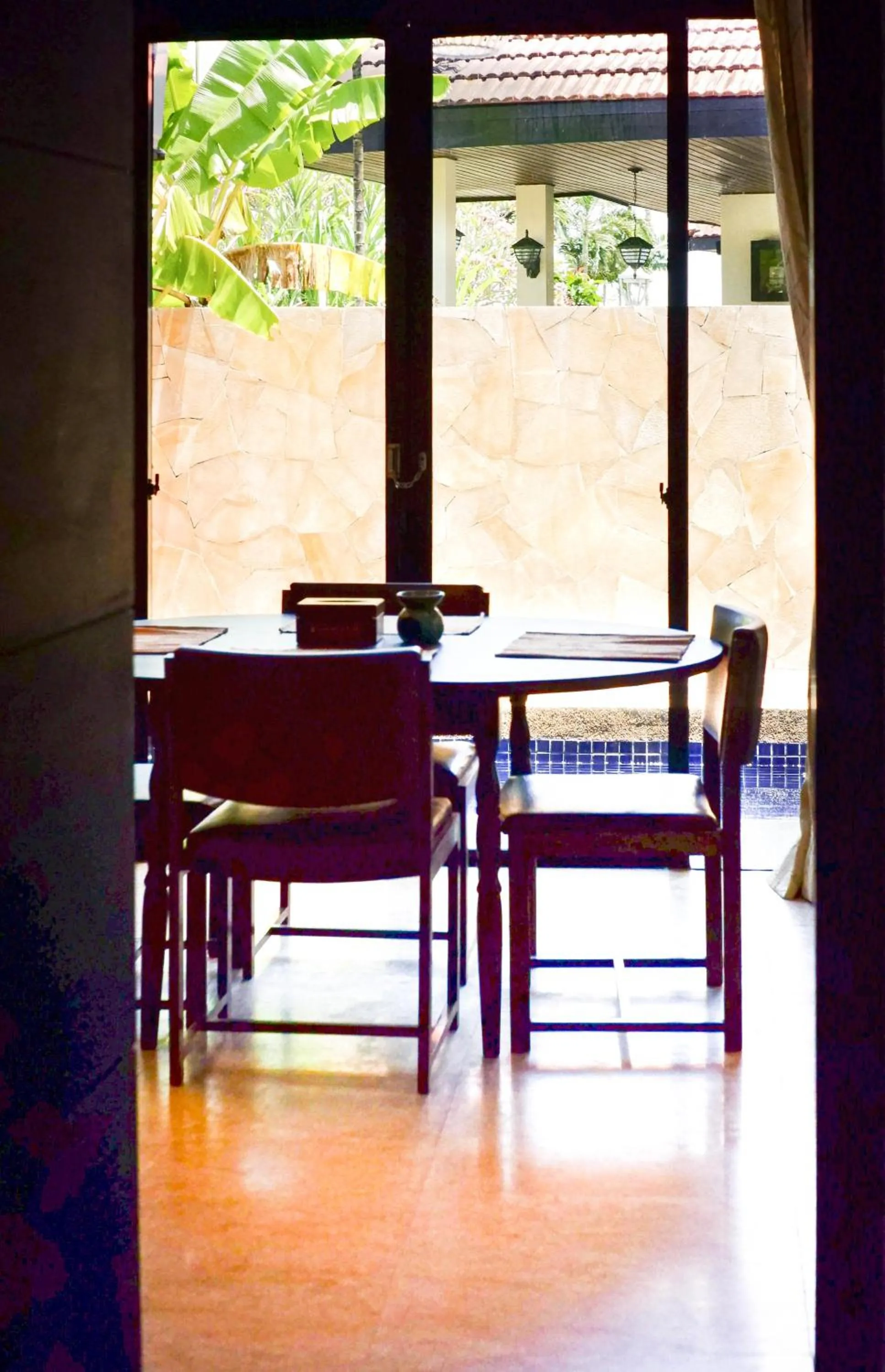 Dining area in Bonheur at Karambunai
