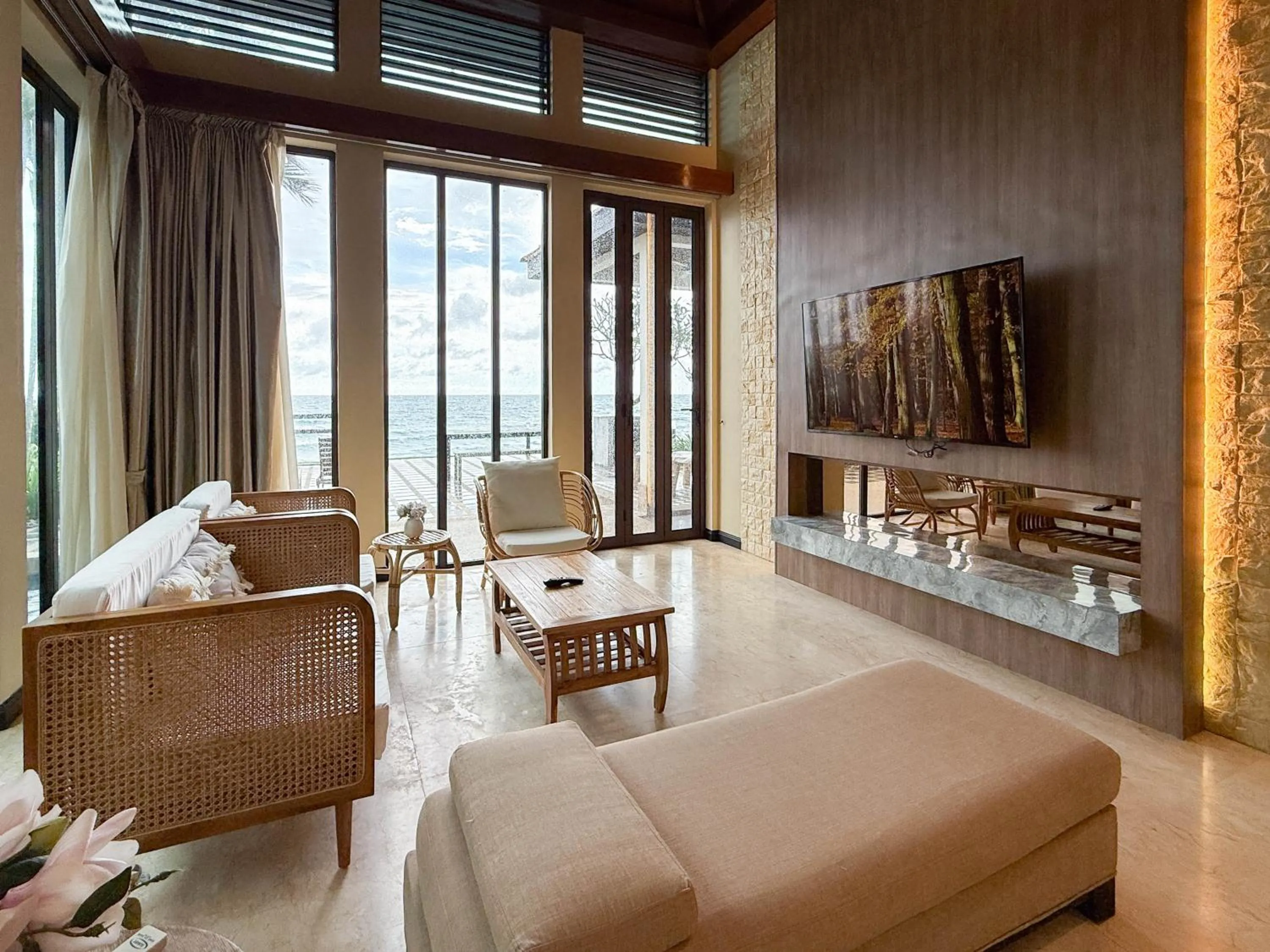 Living room in Bonheur at Karambunai