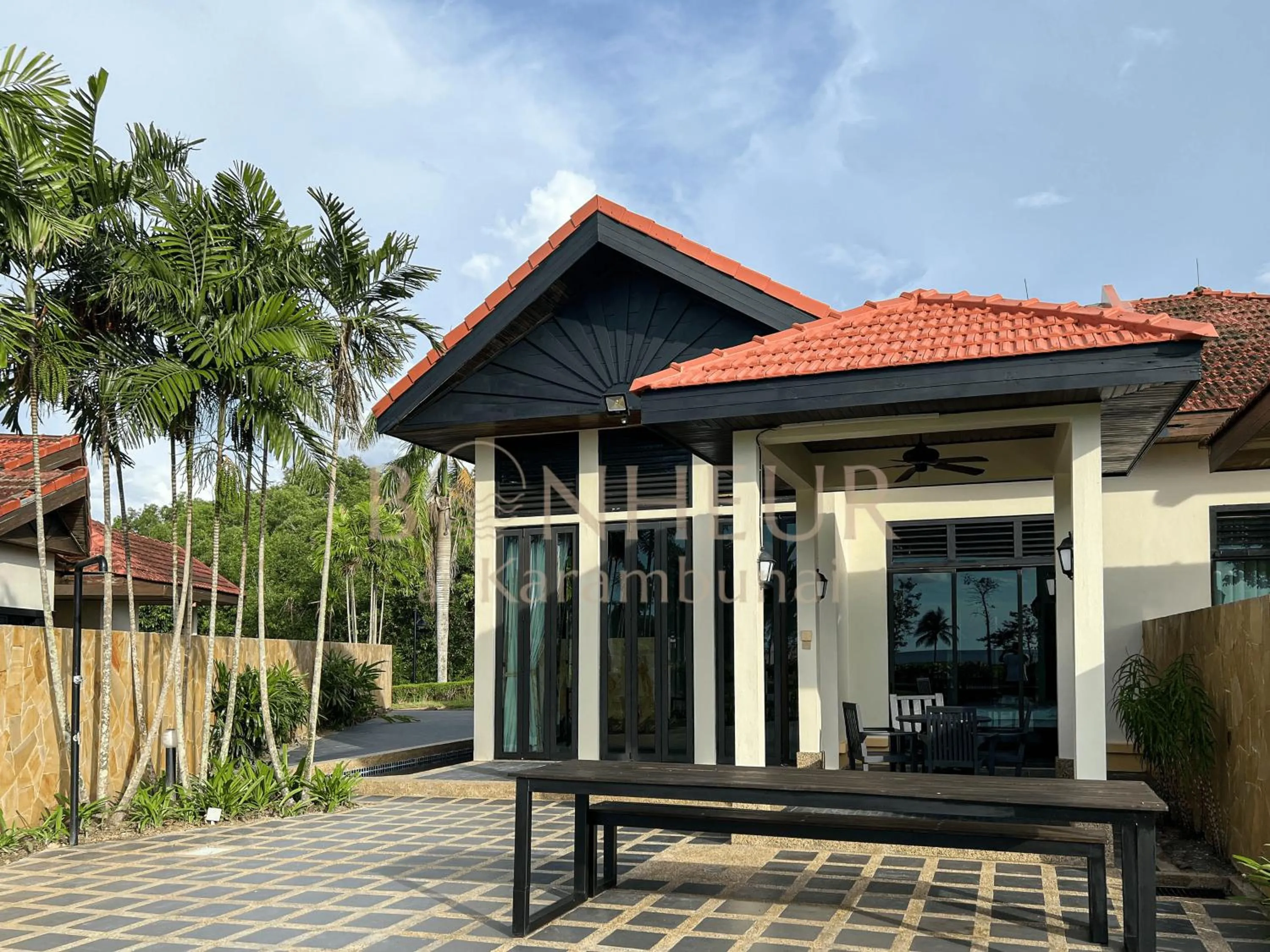 Patio in Bonheur at Karambunai
