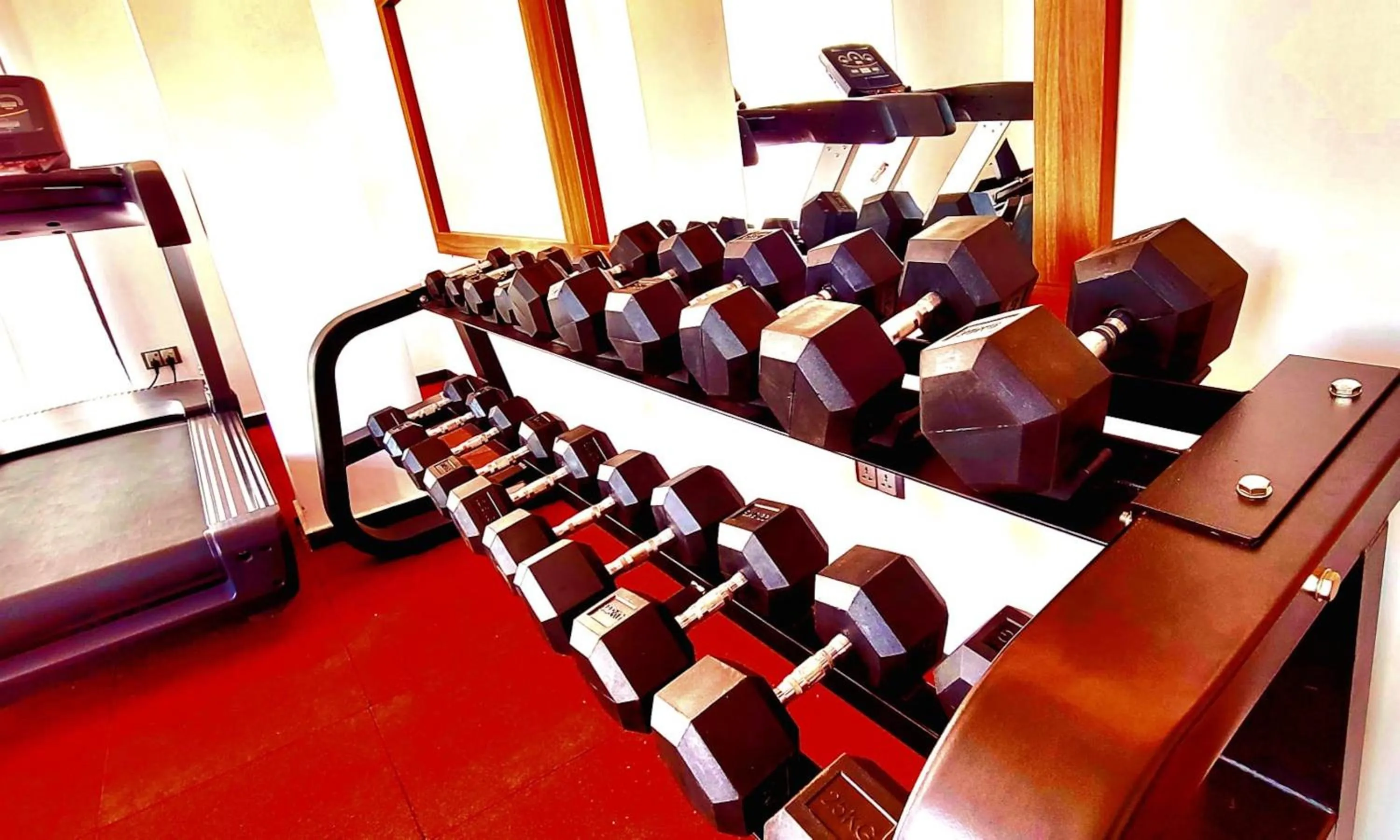 Fitness centre/facilities in TH BonRoyal Hotel
