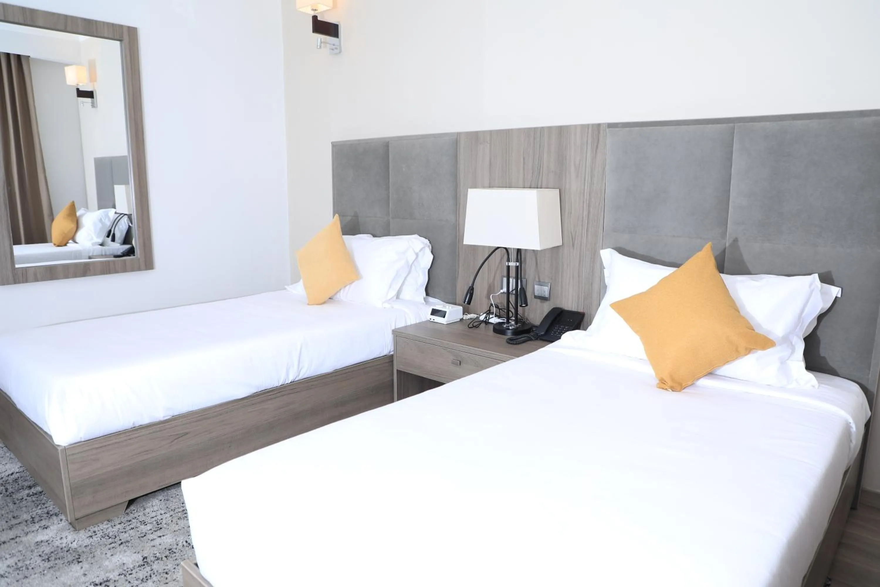 Bed in TH BonRoyal Hotel