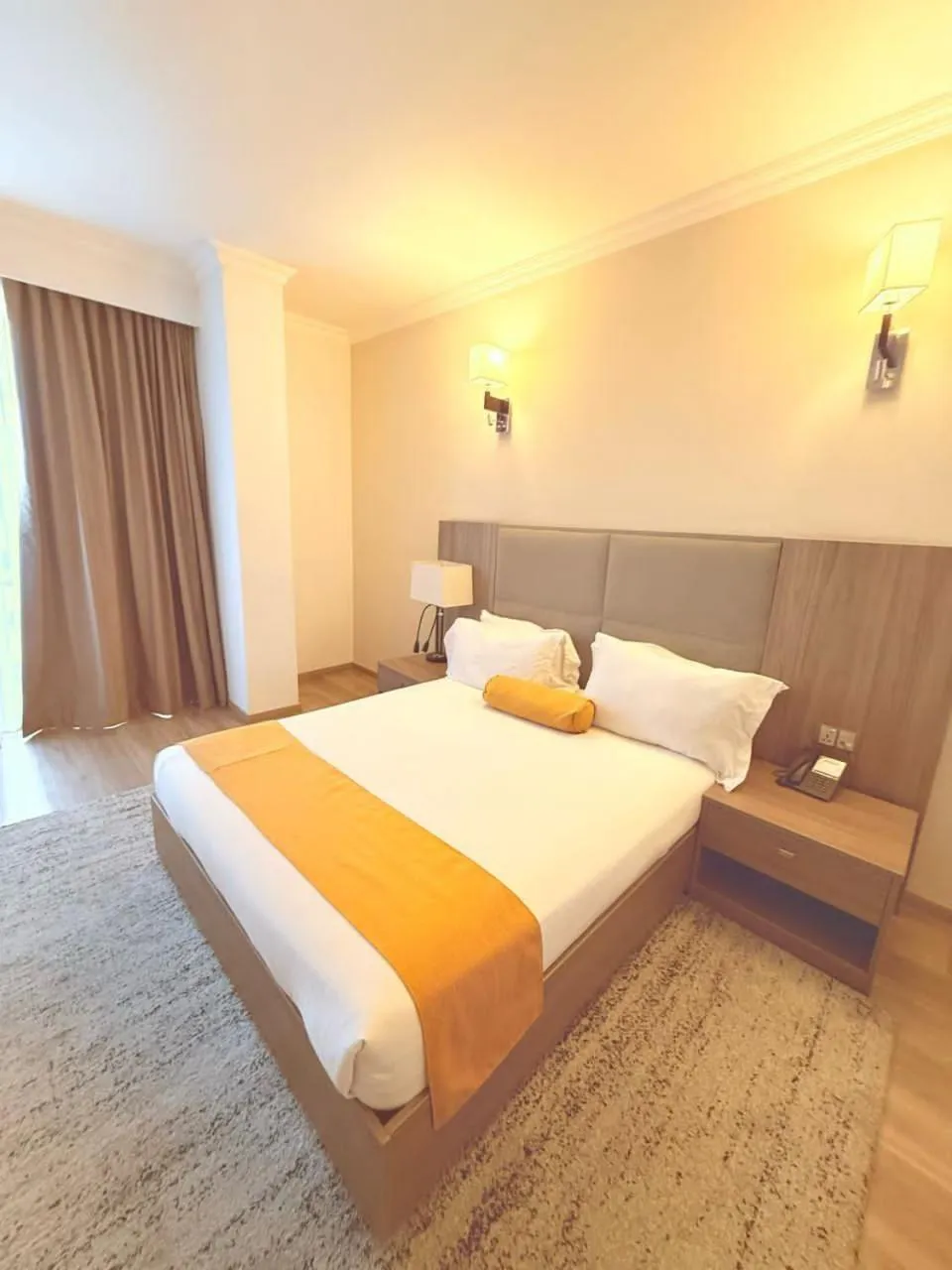 Bed in TH BonRoyal Hotel