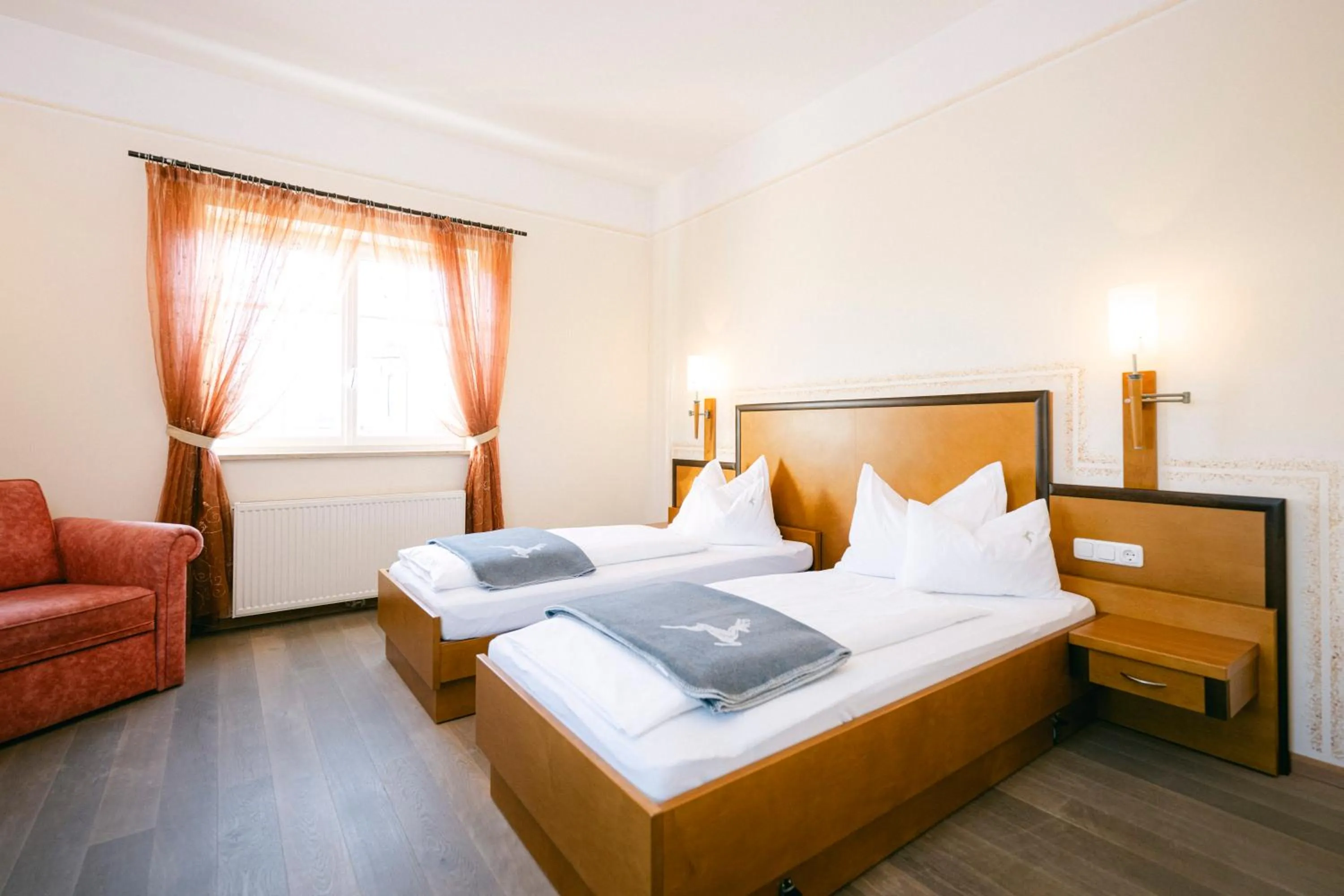 Photo of the whole room, Bed in Gasthof Hotel Jägerwirt