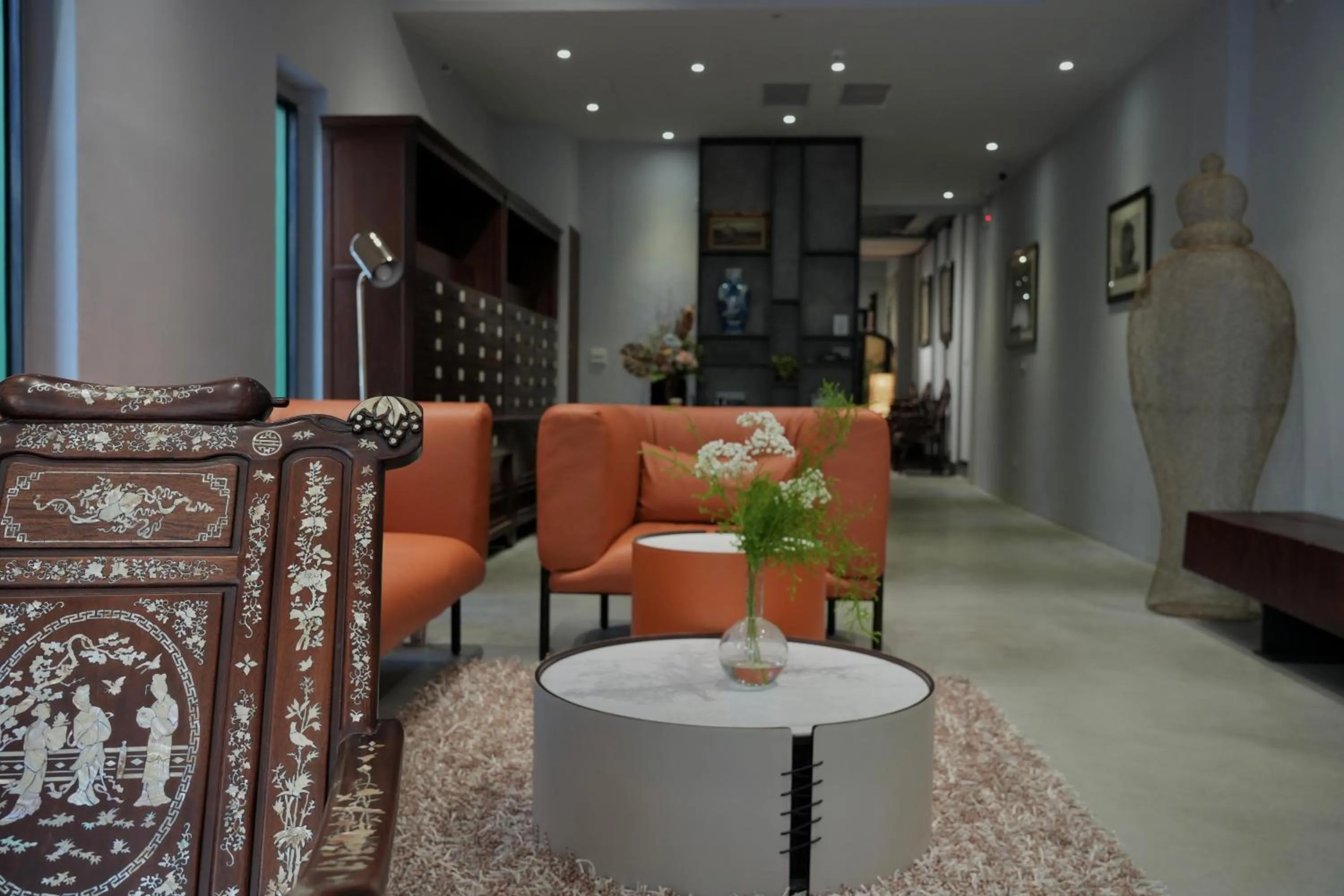 Seating area in The MSUG Hotel