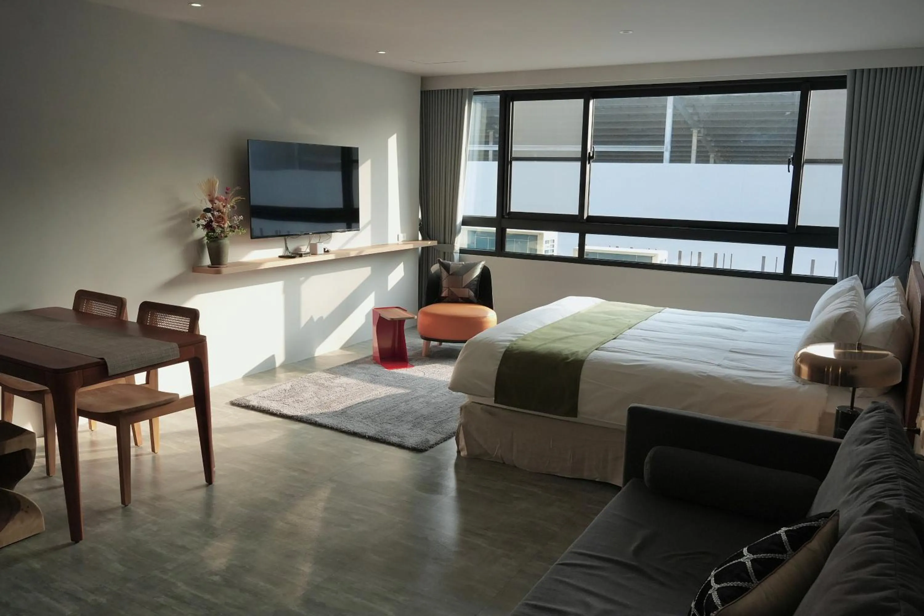 Bed in The MSUG Hotel