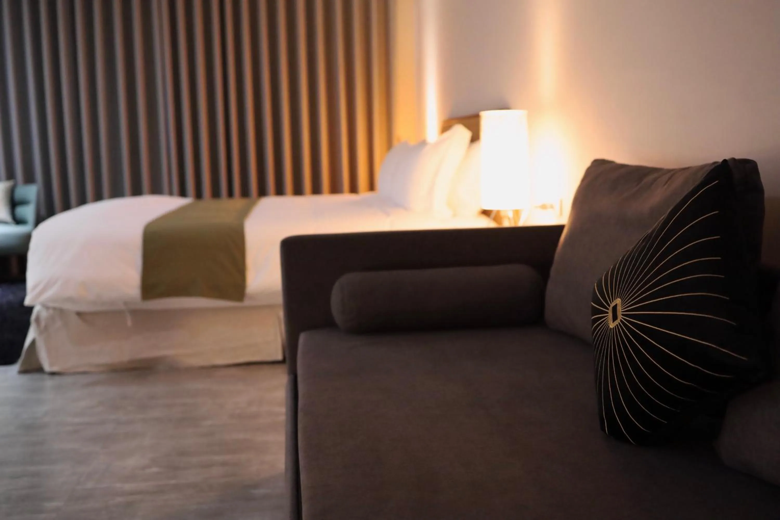 Bed in The MSUG Hotel