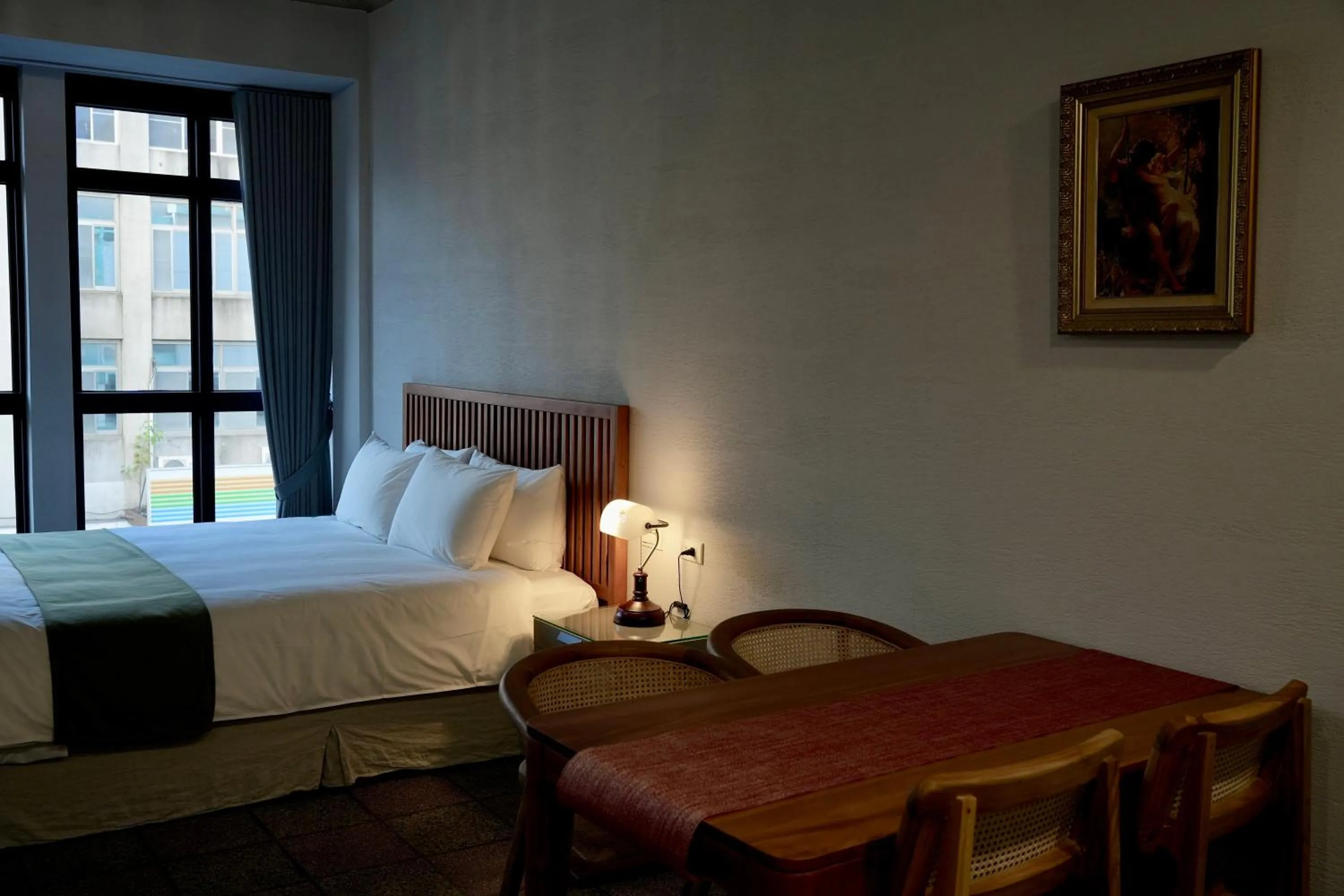 Bedroom, Bed in The MSUG Hotel