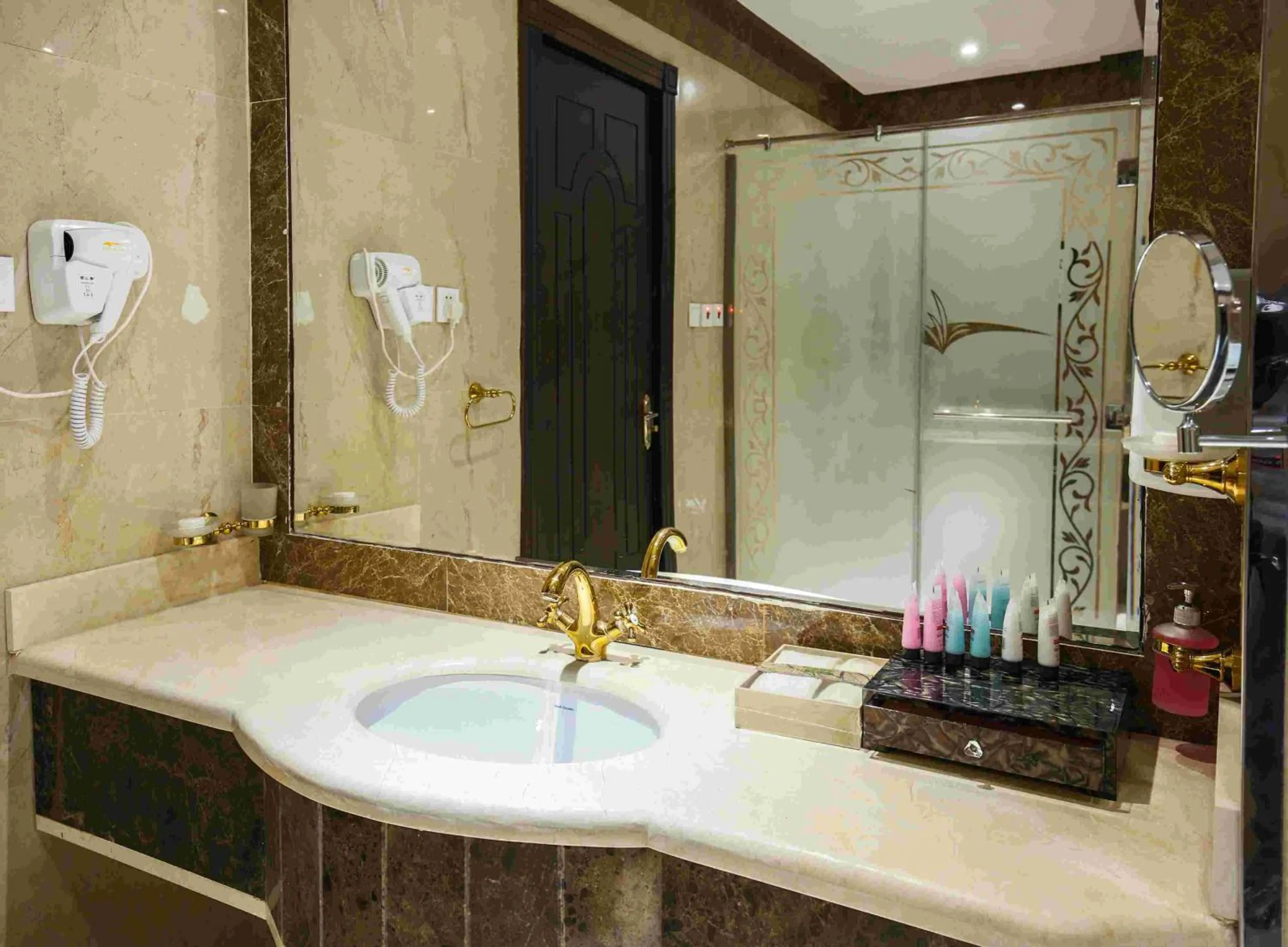 Bathroom in Rest Night Serviced Apartments- AlHamra