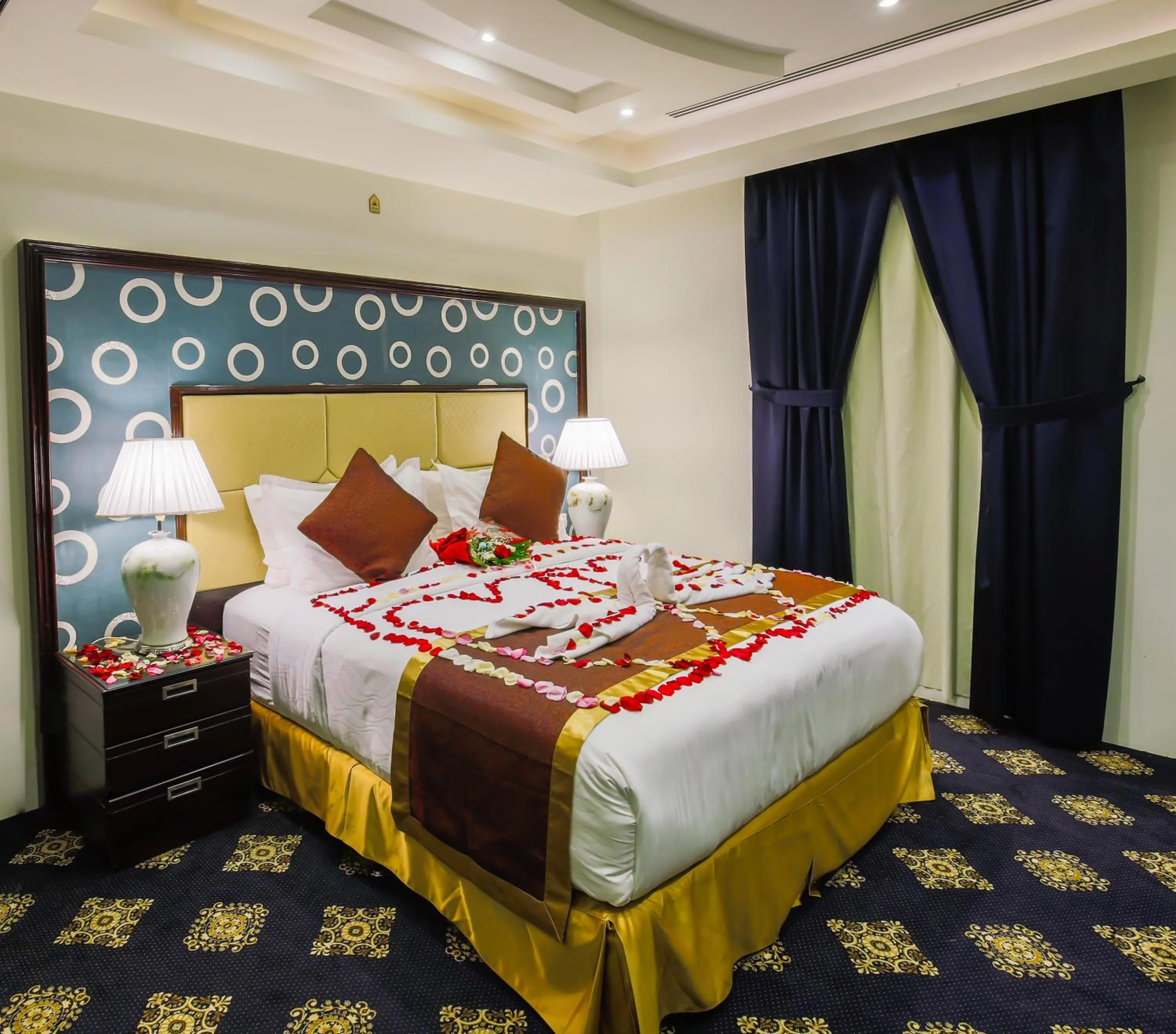 Bedroom, Bed in Rest Night Serviced Apartments- AlHamra