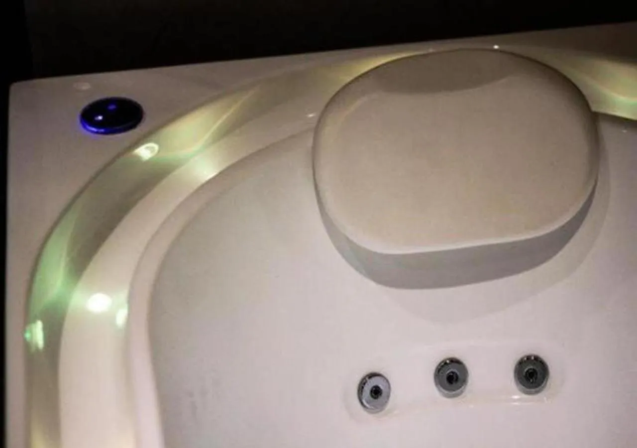 Bathroom in Rest Night Serviced Apartments- AlHamra