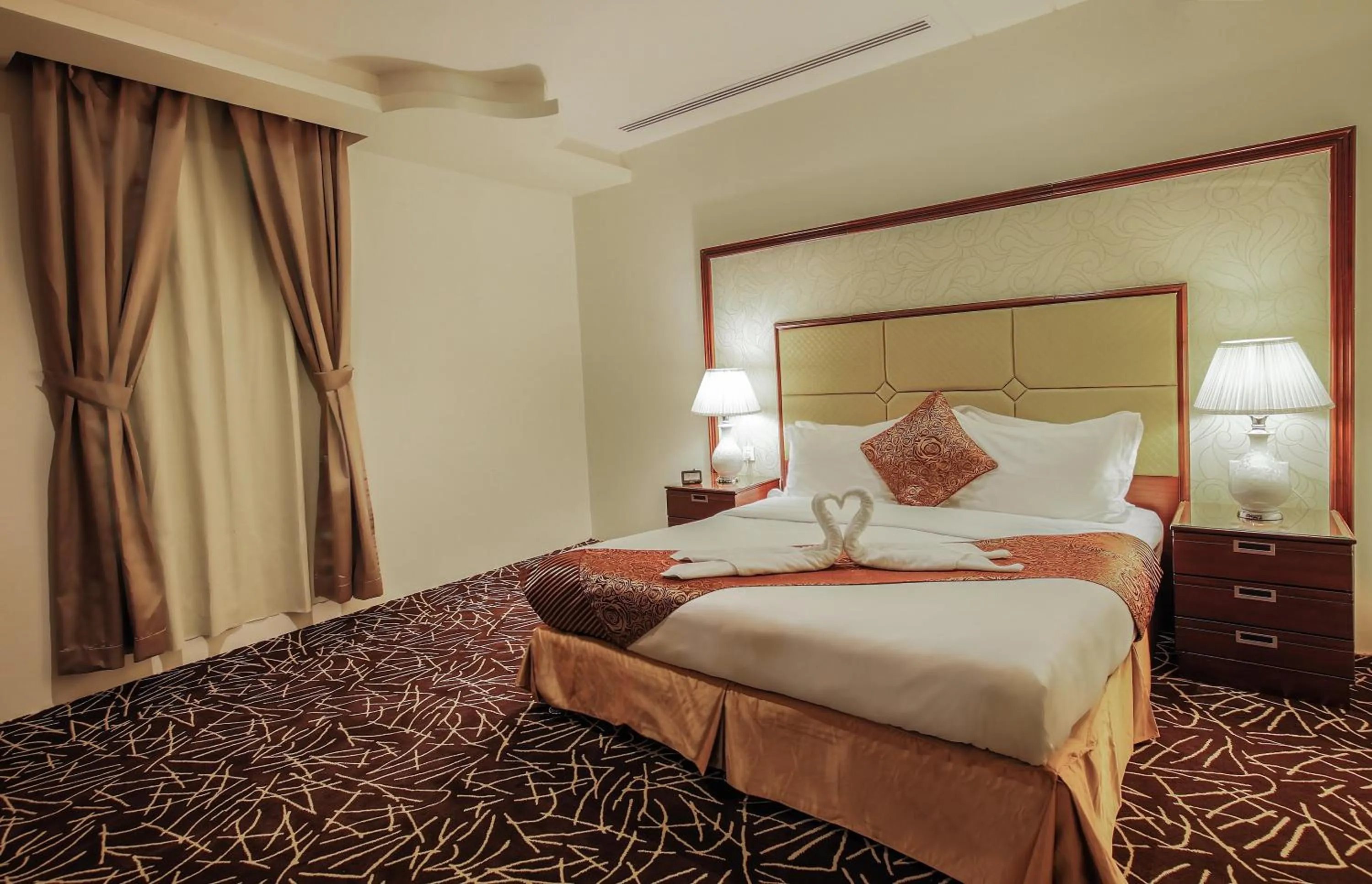 Bed in Rest Night Serviced Apartments- AlHamra