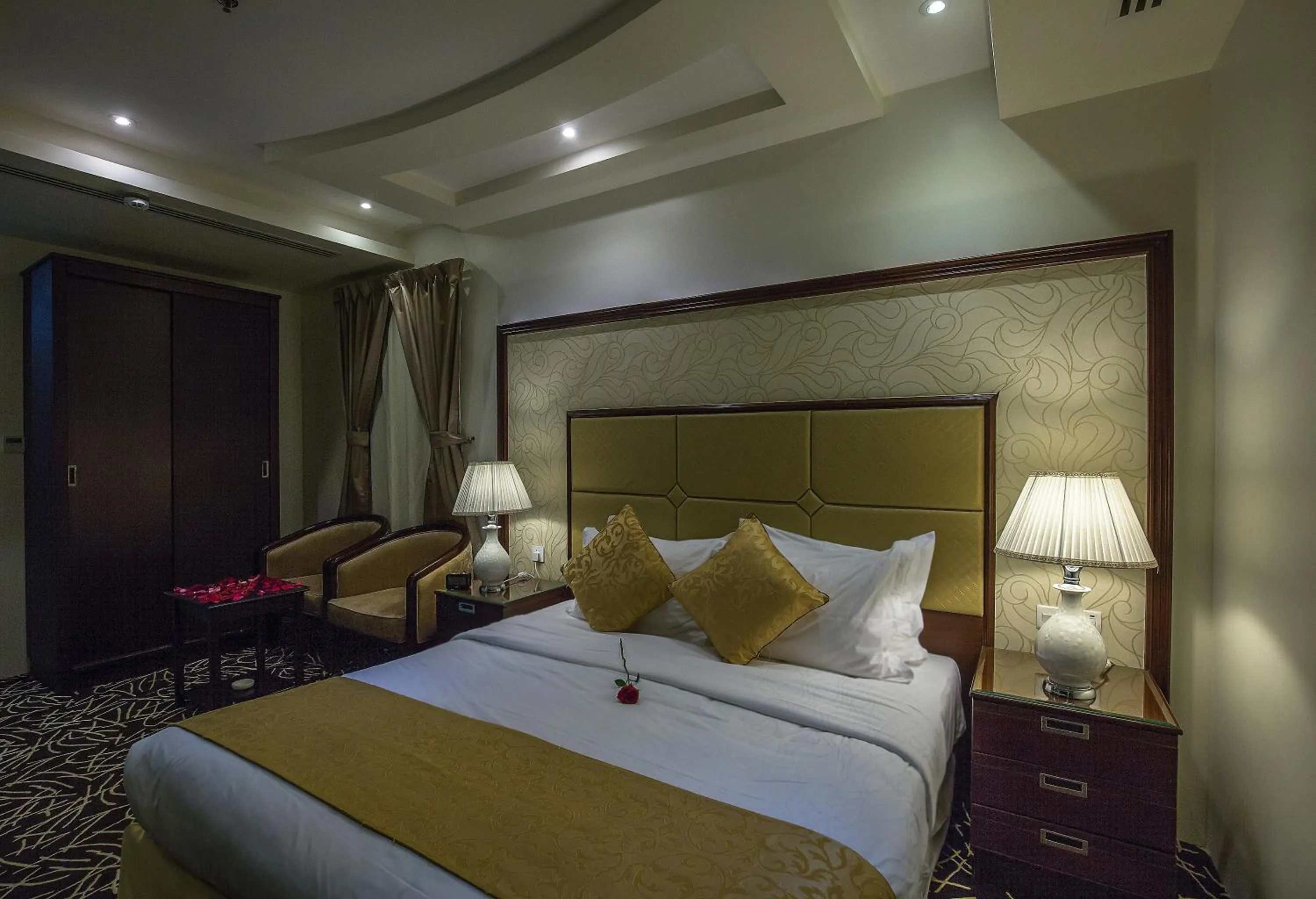 Bed in Rest Night Serviced Apartments- AlHamra