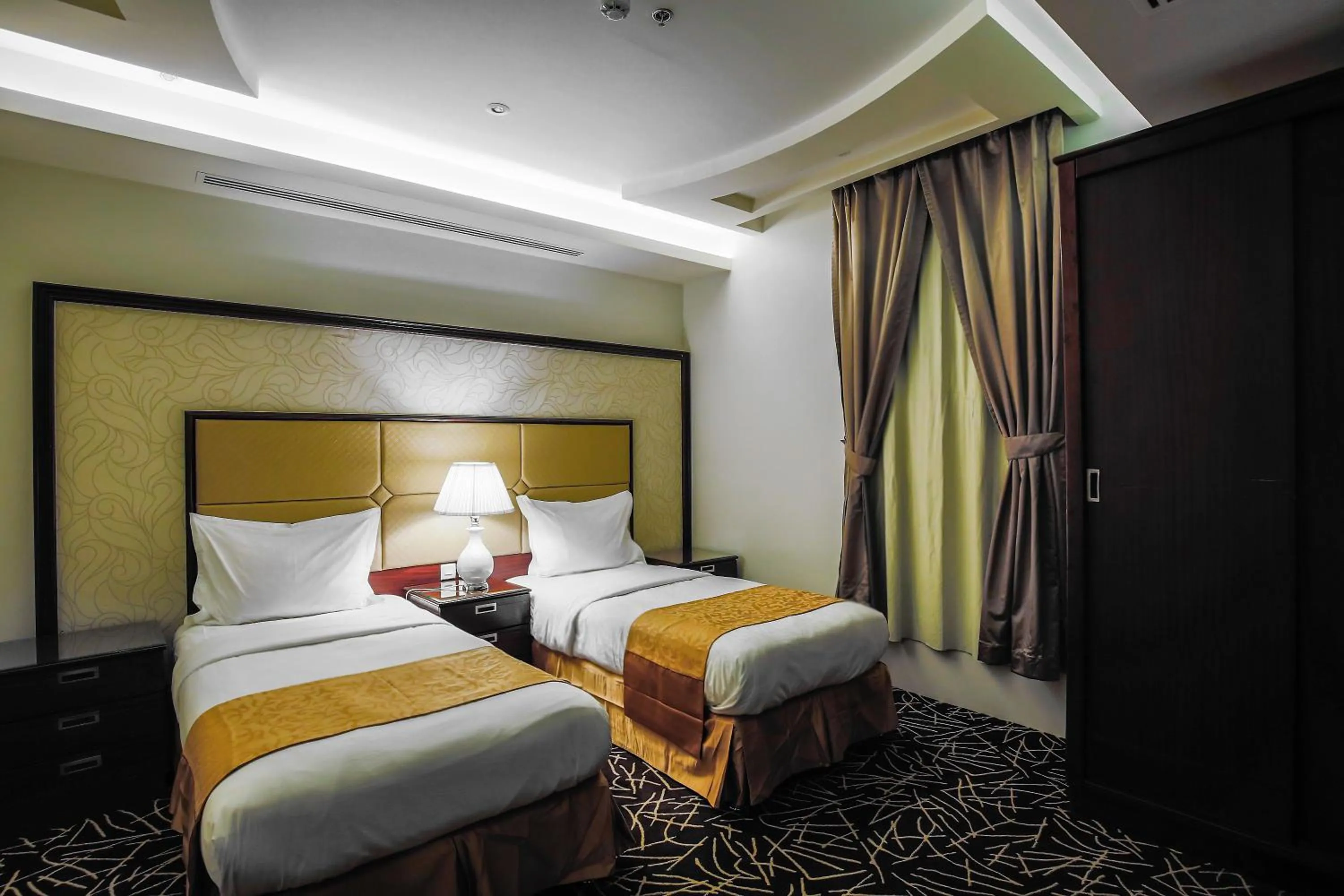 Bedroom, Bed in Rest Night Serviced Apartments- AlHamra