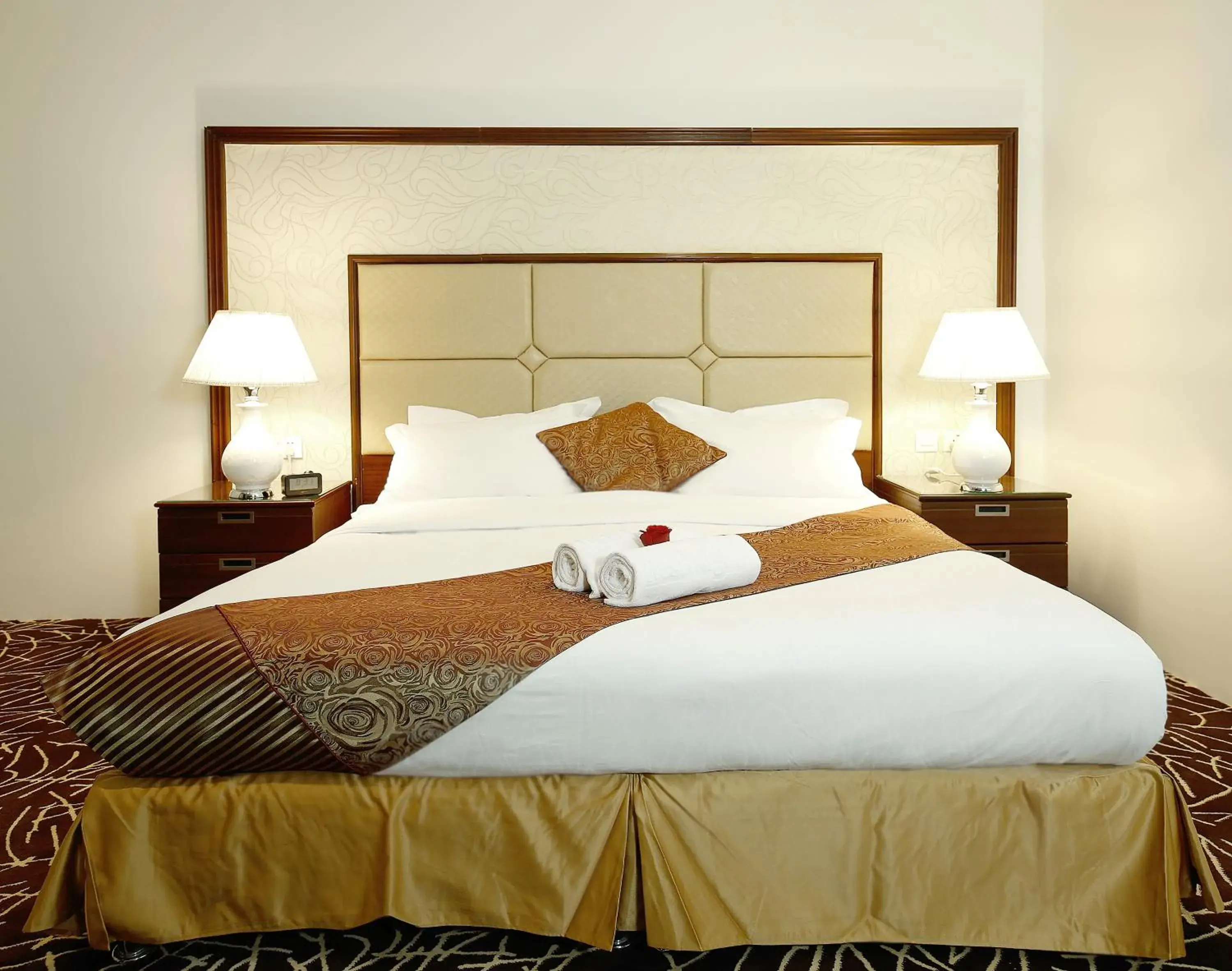Bed in Rest Night Serviced Apartments- AlHamra Bed in Rest Night Serviced Apartments- AlHamra