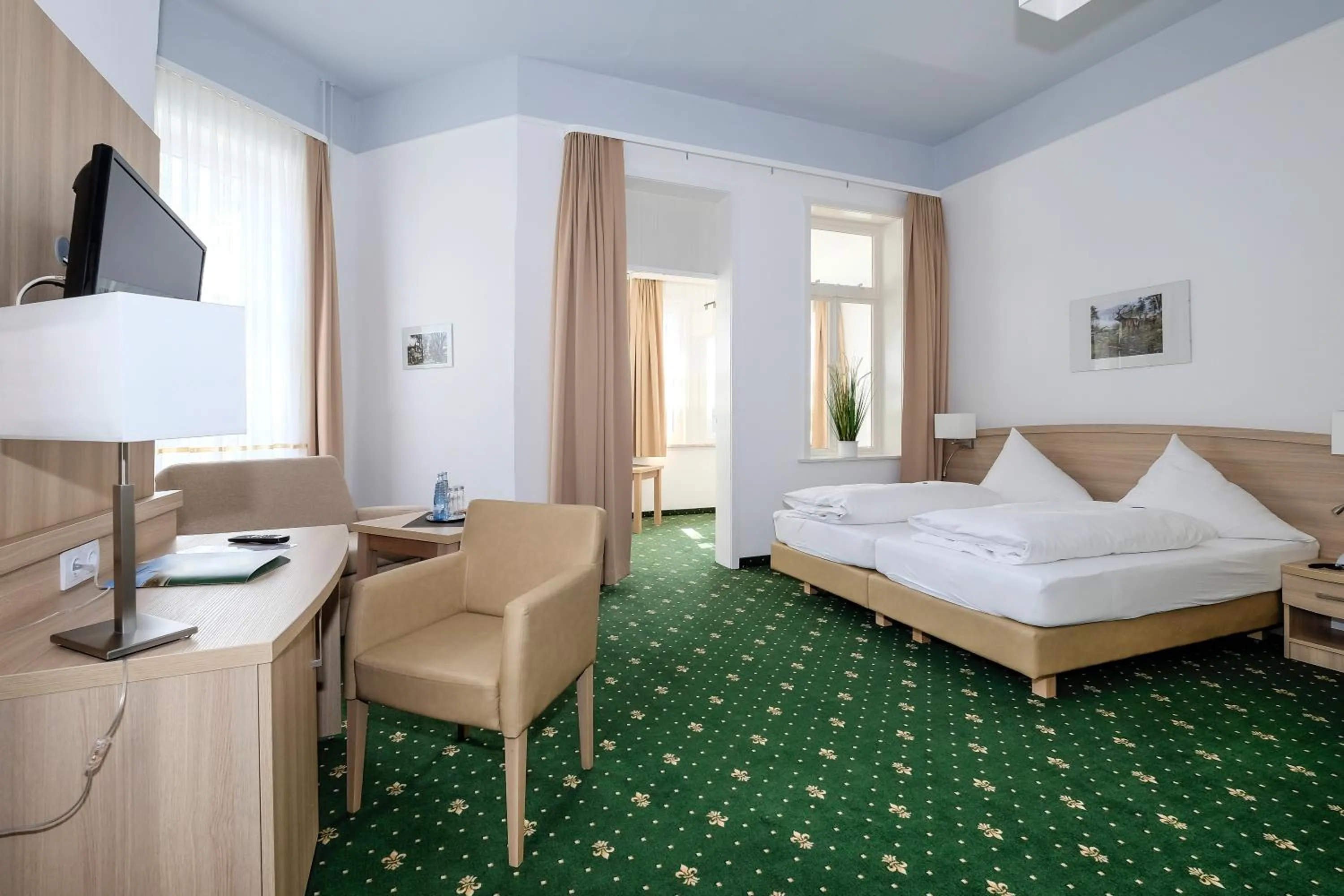 Photo of the whole room, Bed in Hotel Brockenscheideck