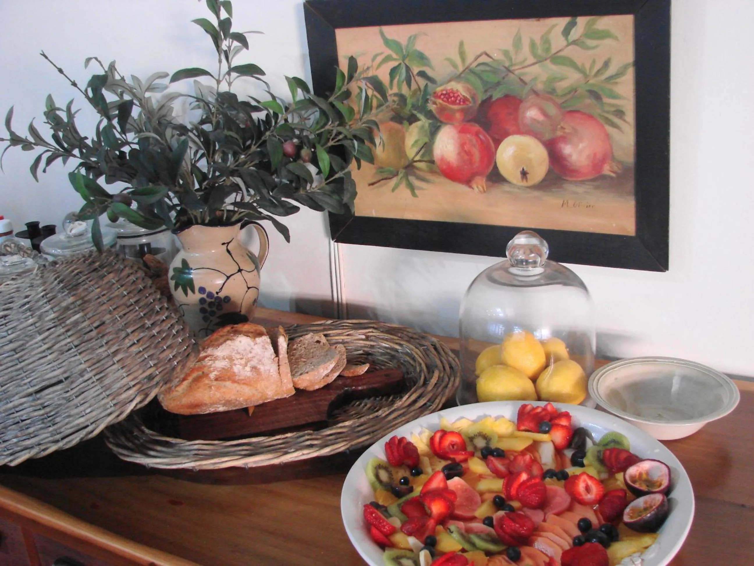 Decorative detail in Die Waenhuis Guest House