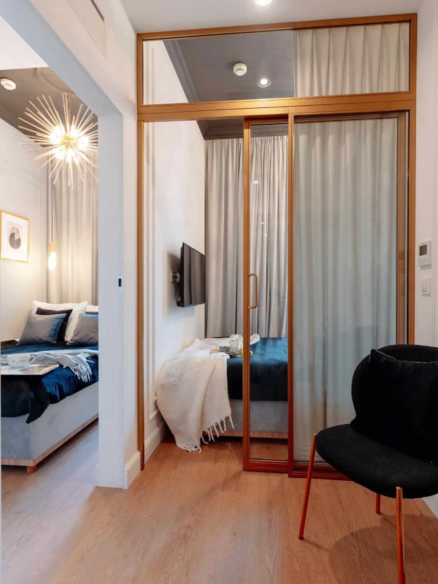 Bedroom, Bed in Warsaw Story - LoftAffair Collection