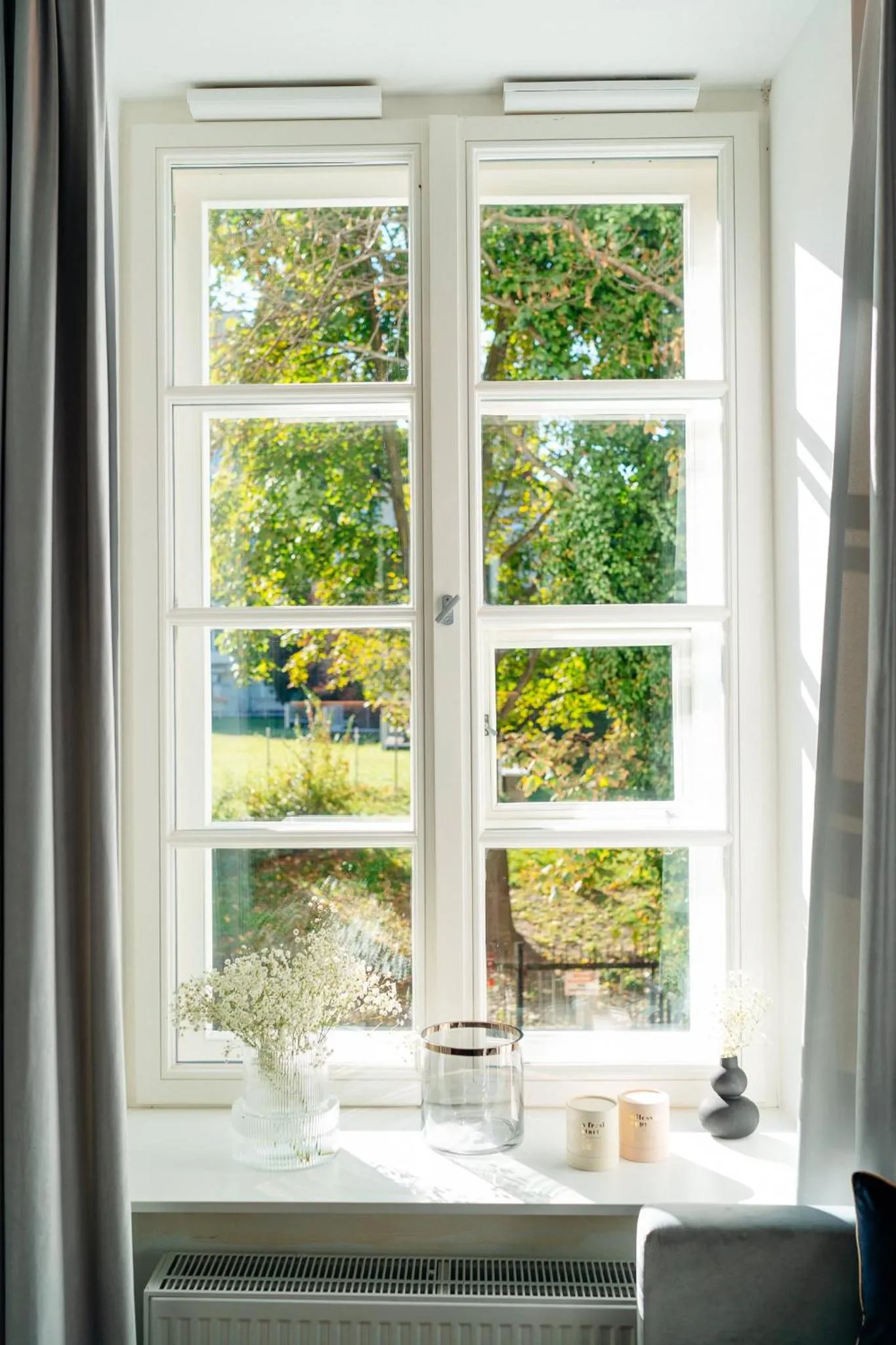 Garden view in Warsaw Story - LoftAffair Collection