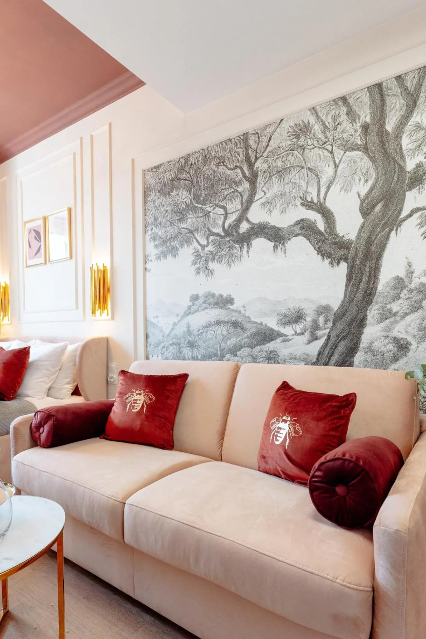 Living room in Warsaw Story - LoftAffair Collection