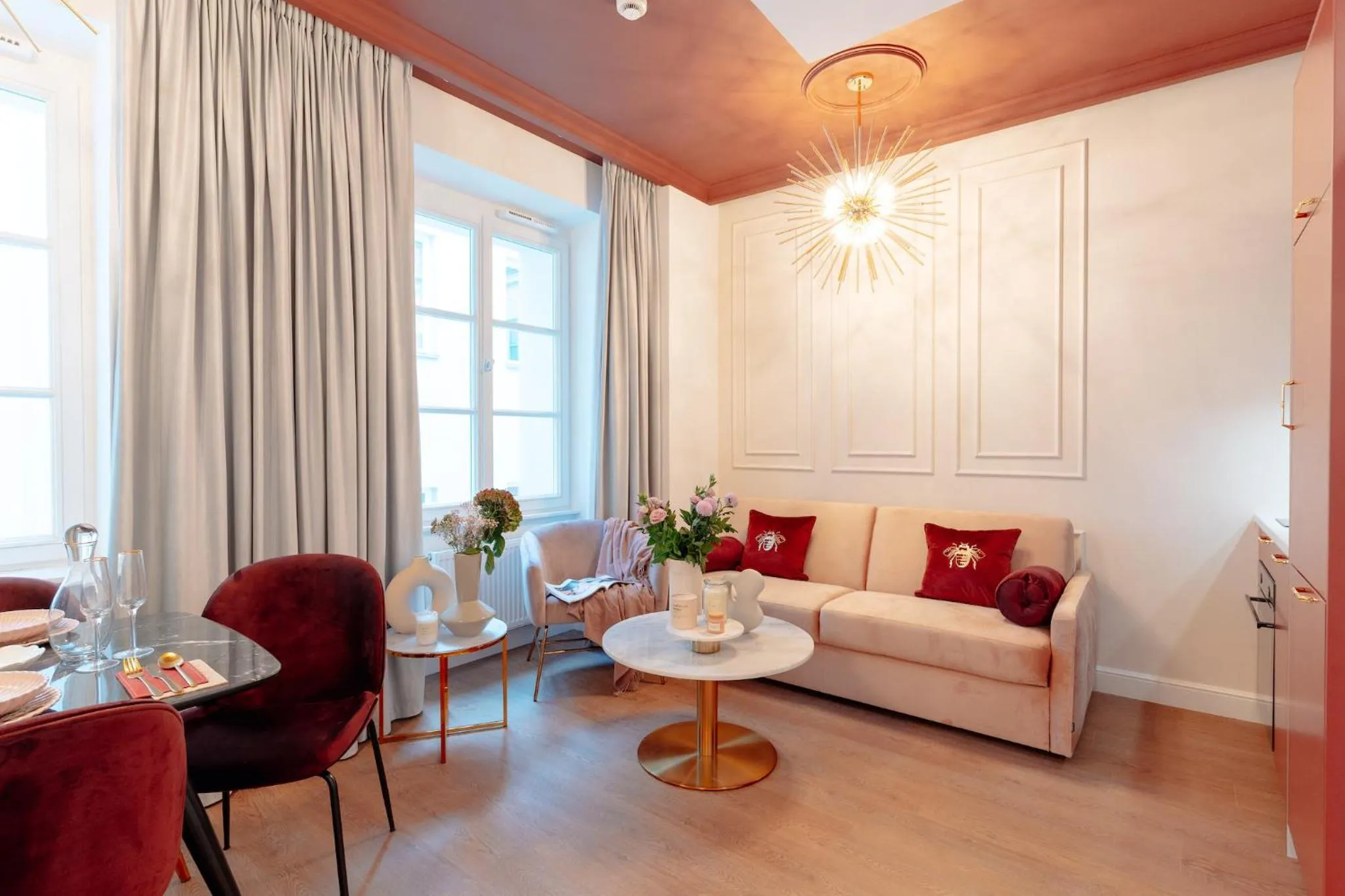 Living room in Warsaw Story - LoftAffair Collection