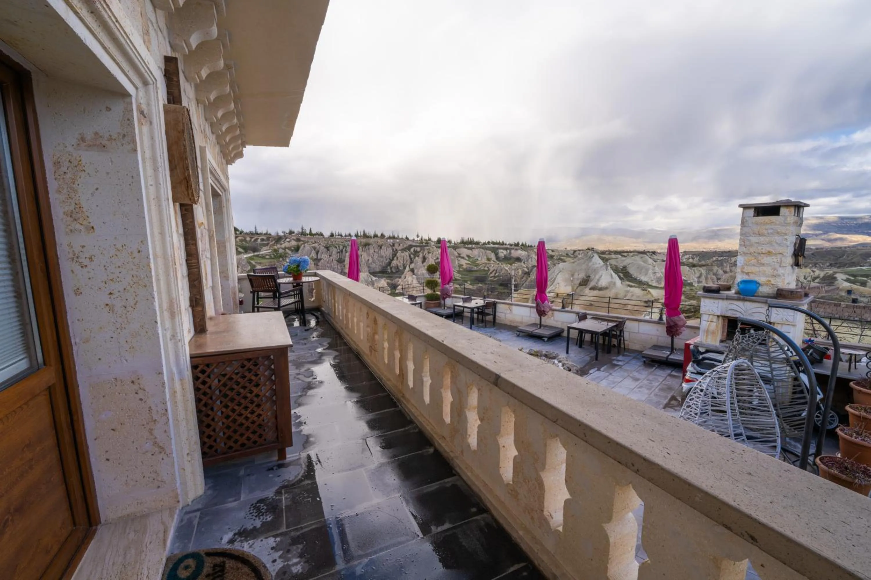 Balcony/Terrace in Cappadocia Sweet Cave