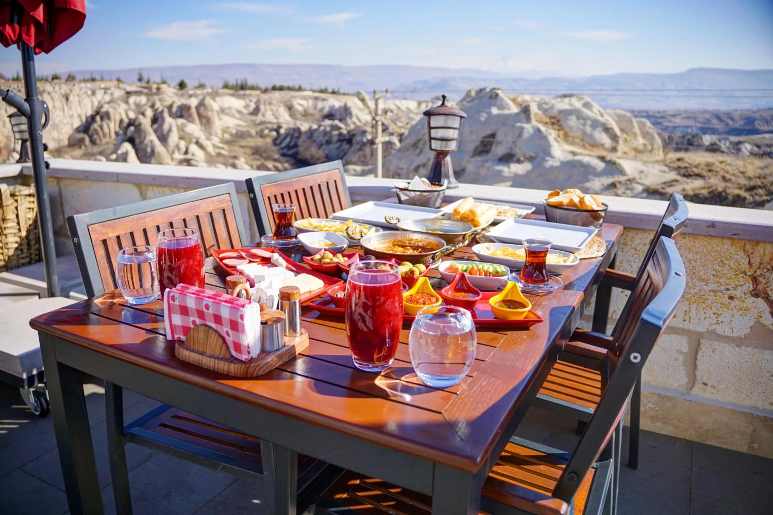 Balcony/Terrace in Cappadocia Sweet Cave