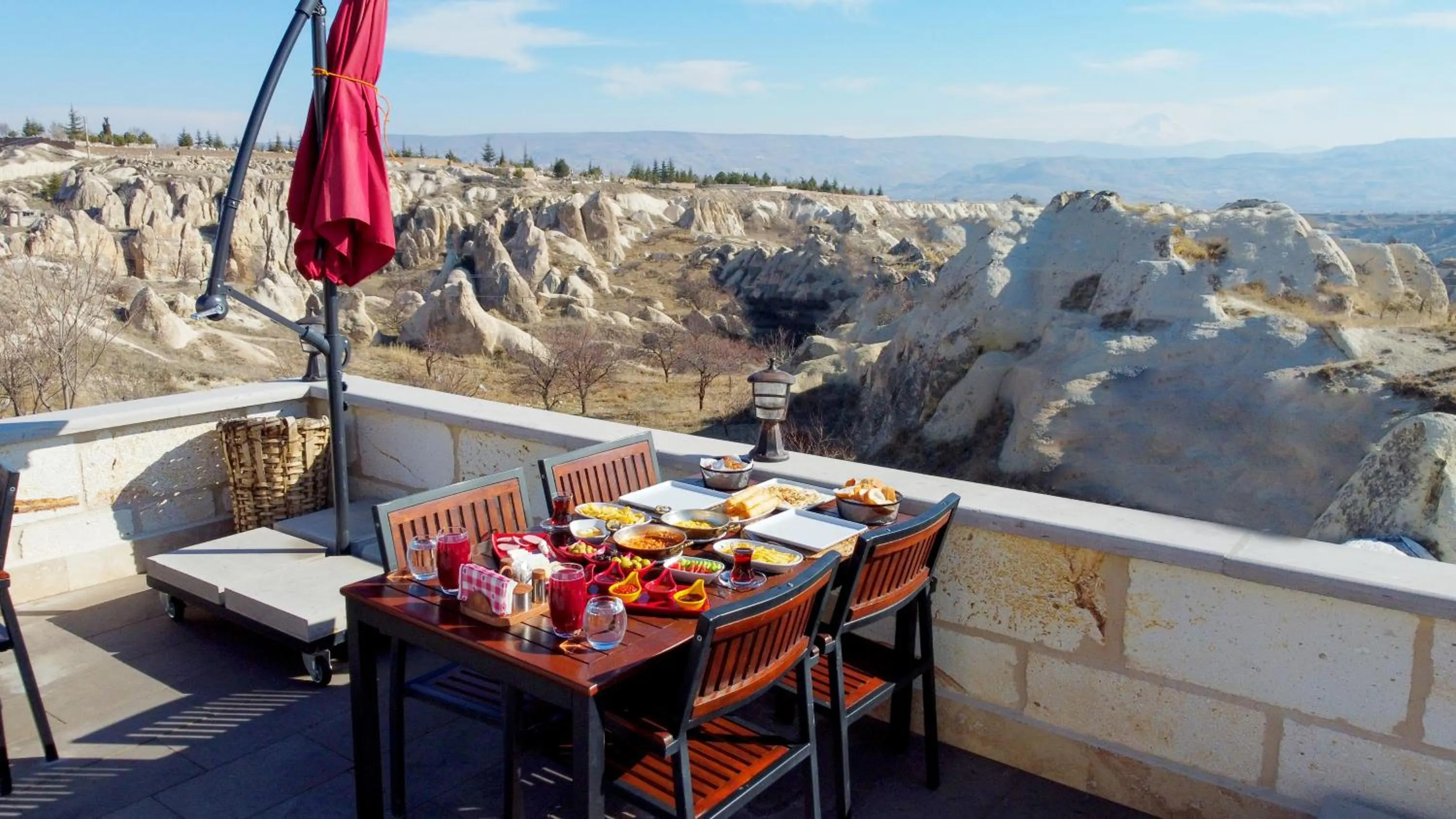 Balcony/Terrace in Cappadocia Sweet Cave