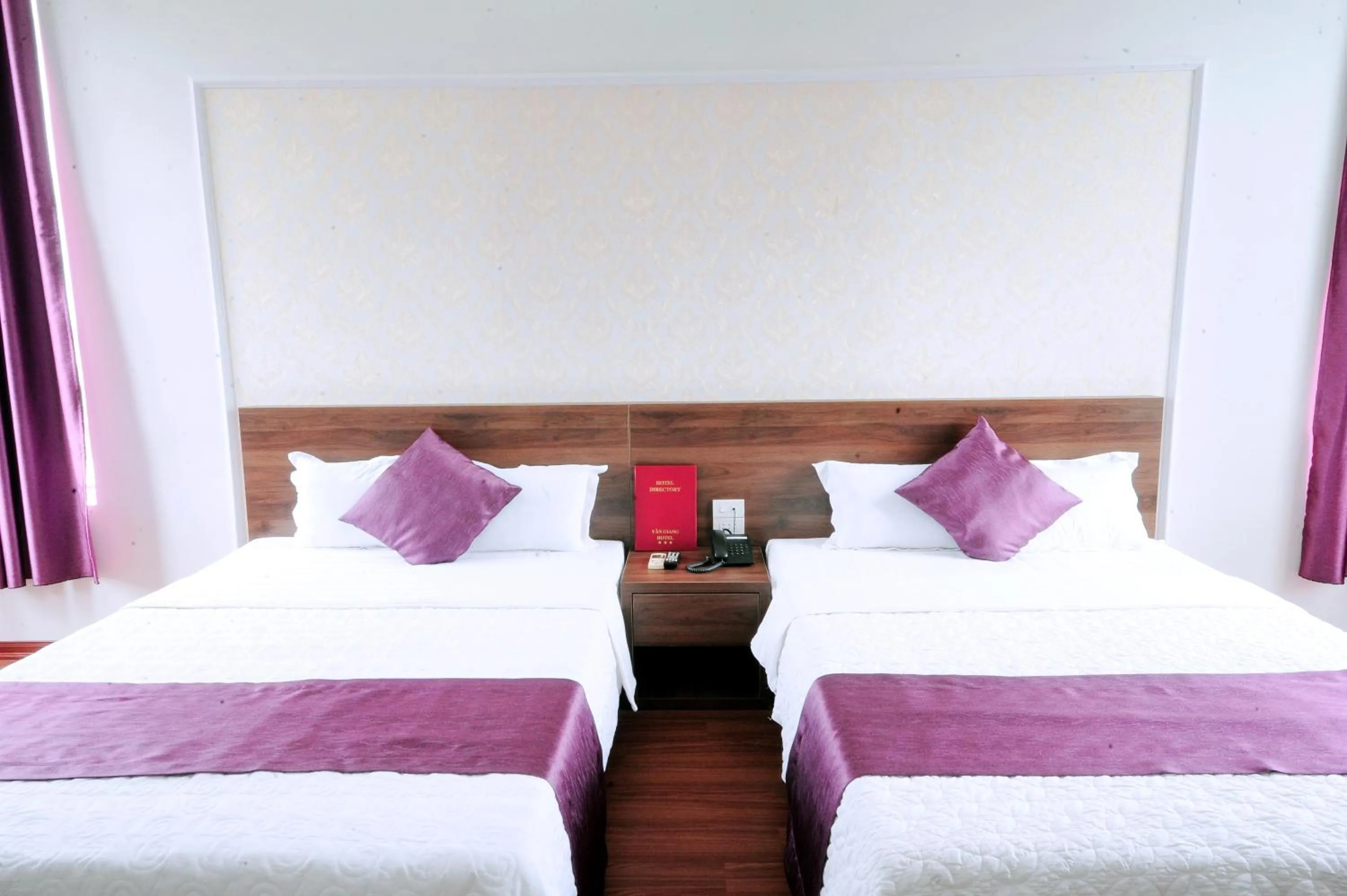 Bed in Van Giang Hotel