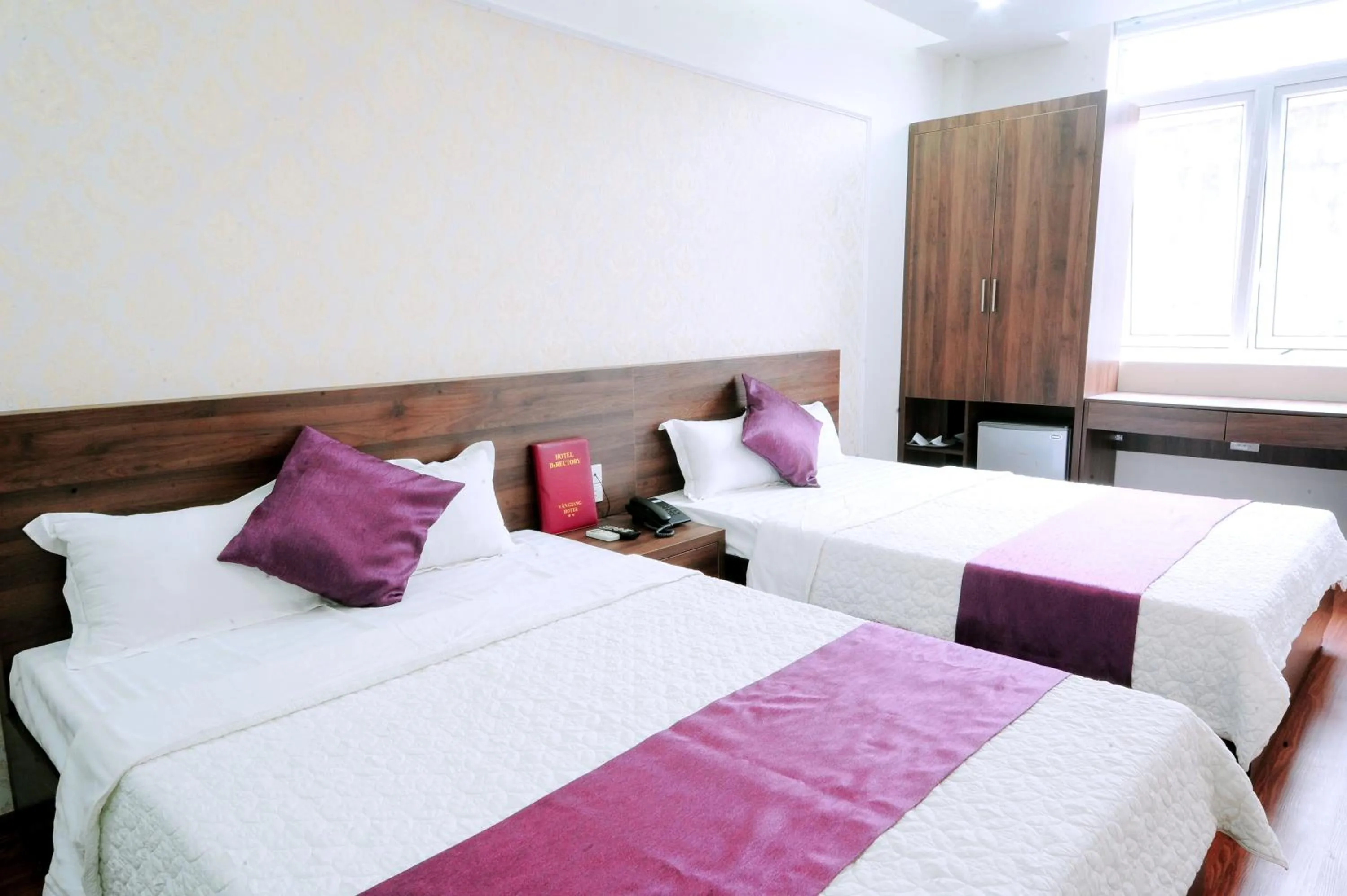 Bed in Van Giang Hotel