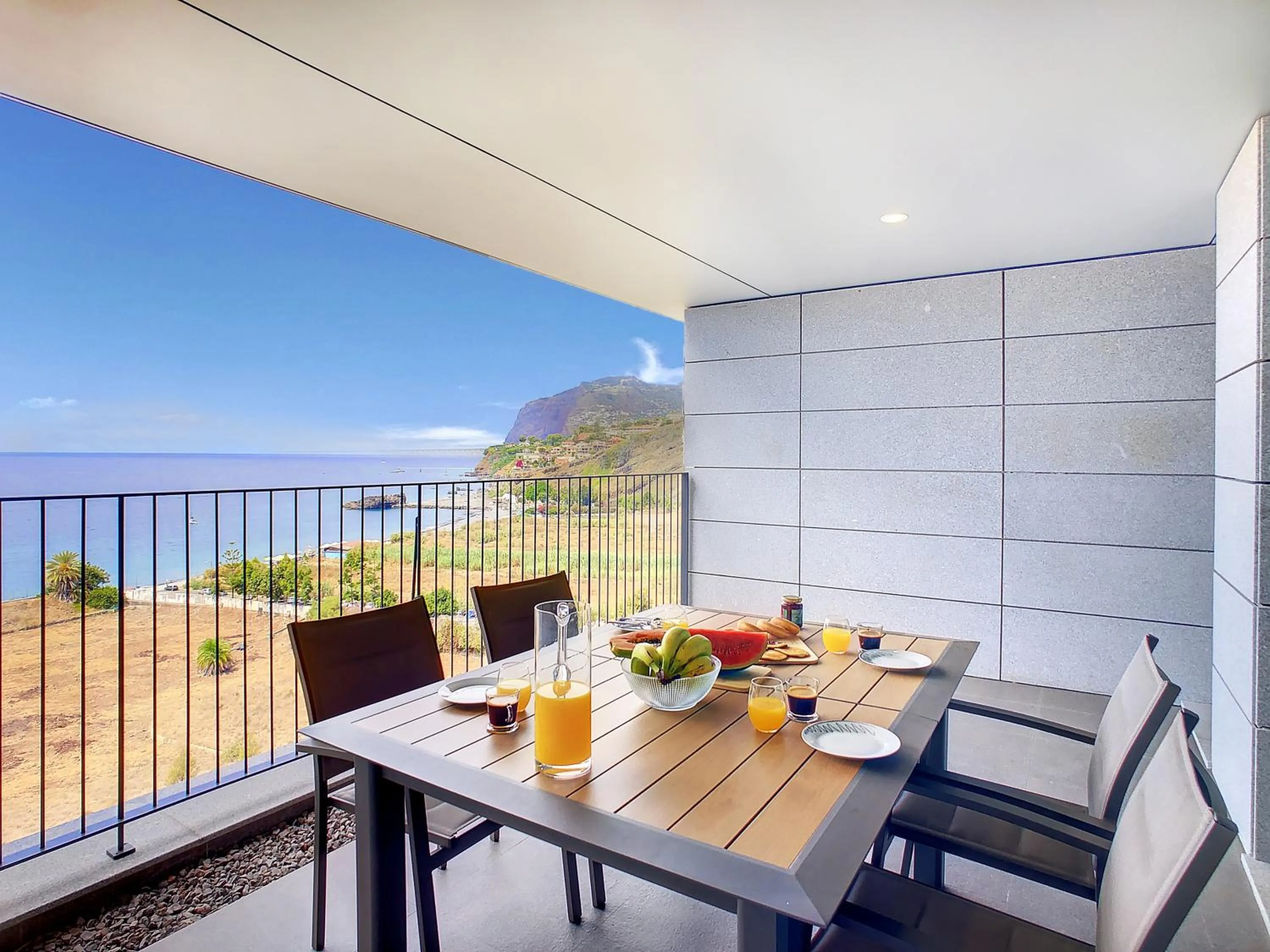 Balcony/Terrace in The Best Sea View Apartment by LovelyStay