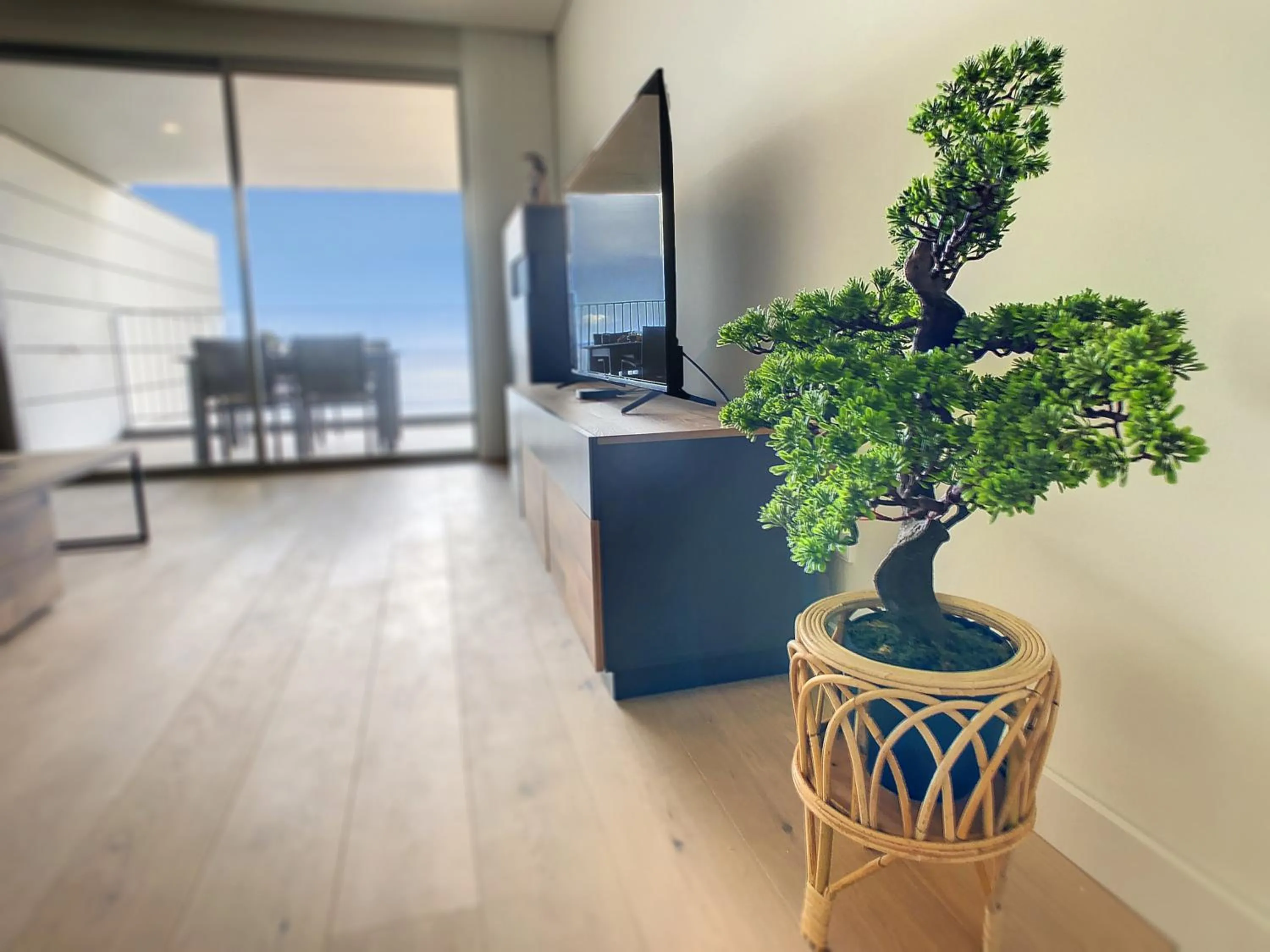 TV and multimedia in The Best Sea View Apartment by LovelyStay