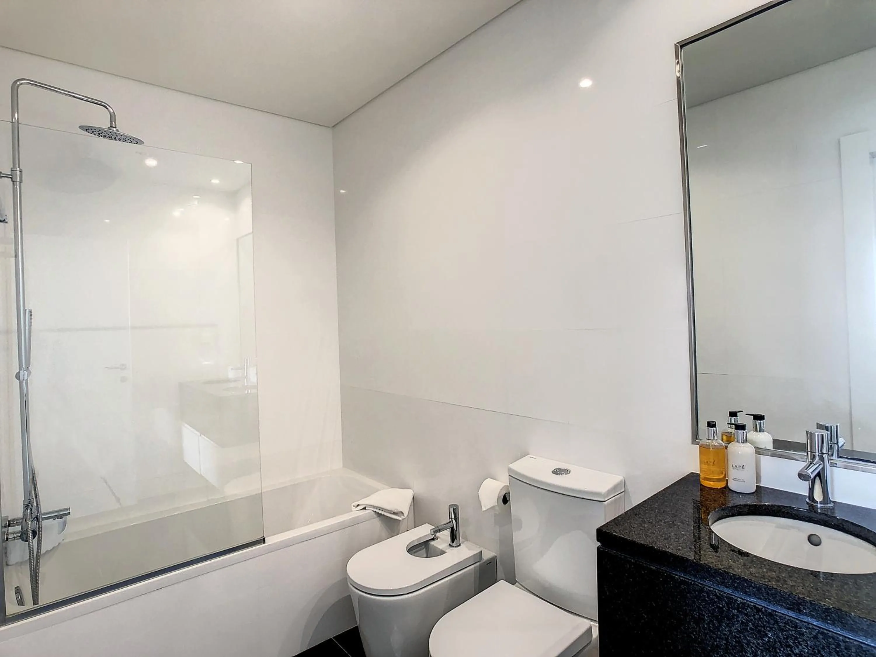 Bathroom in The Best Sea View Apartment by LovelyStay