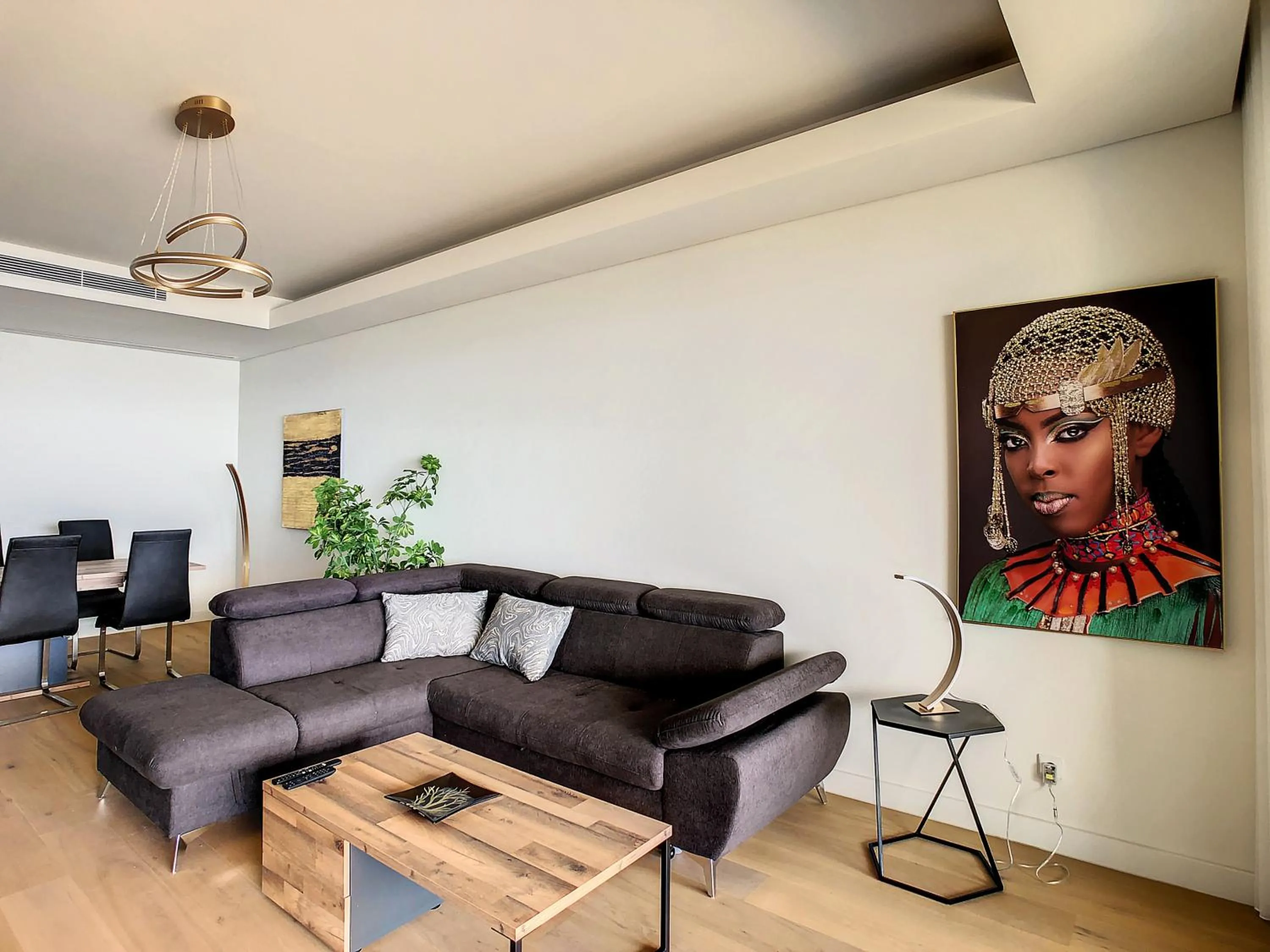 Living room in The Best Sea View Apartment by LovelyStay