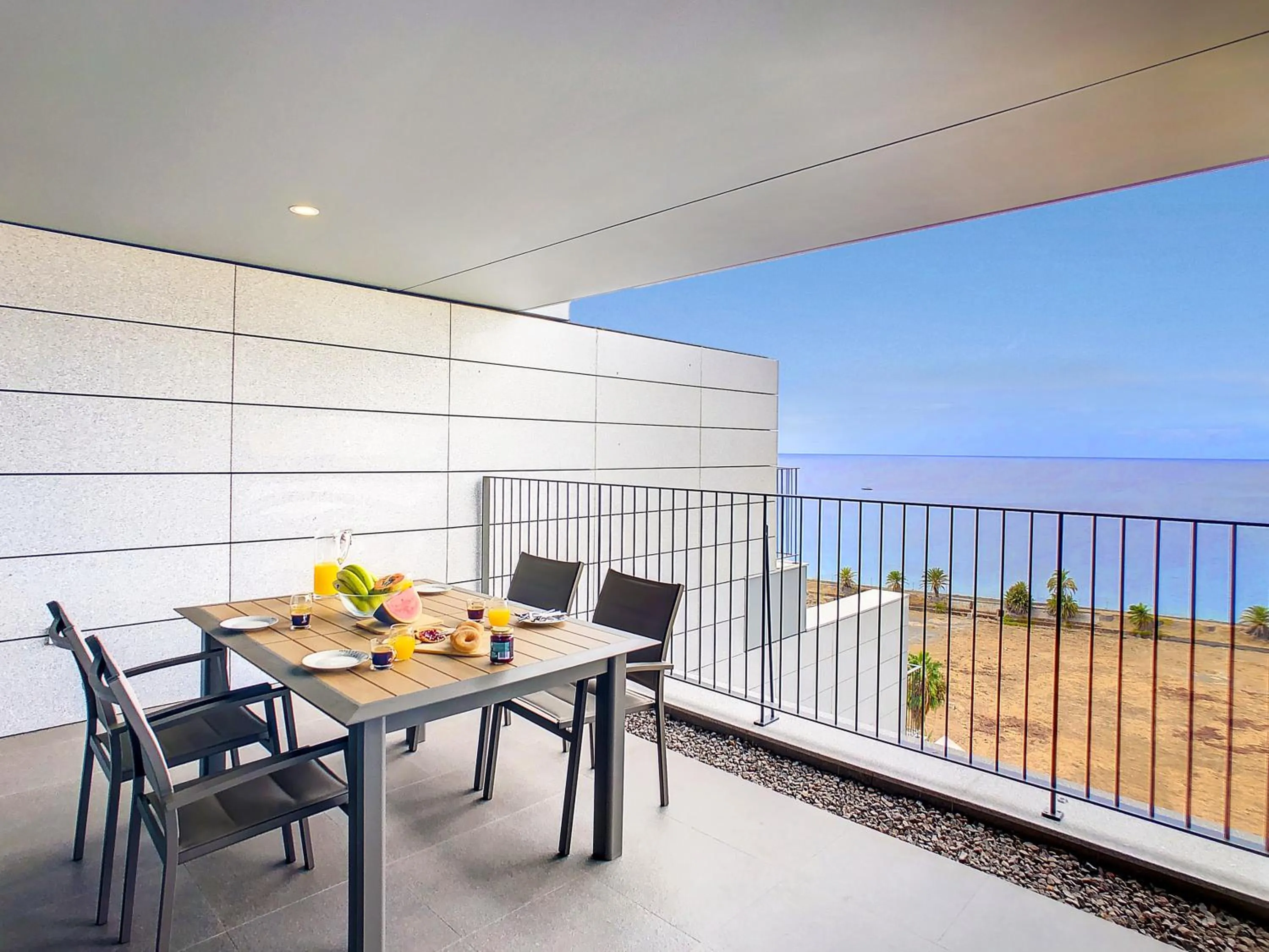 Balcony/Terrace in The Best Sea View Apartment by LovelyStay