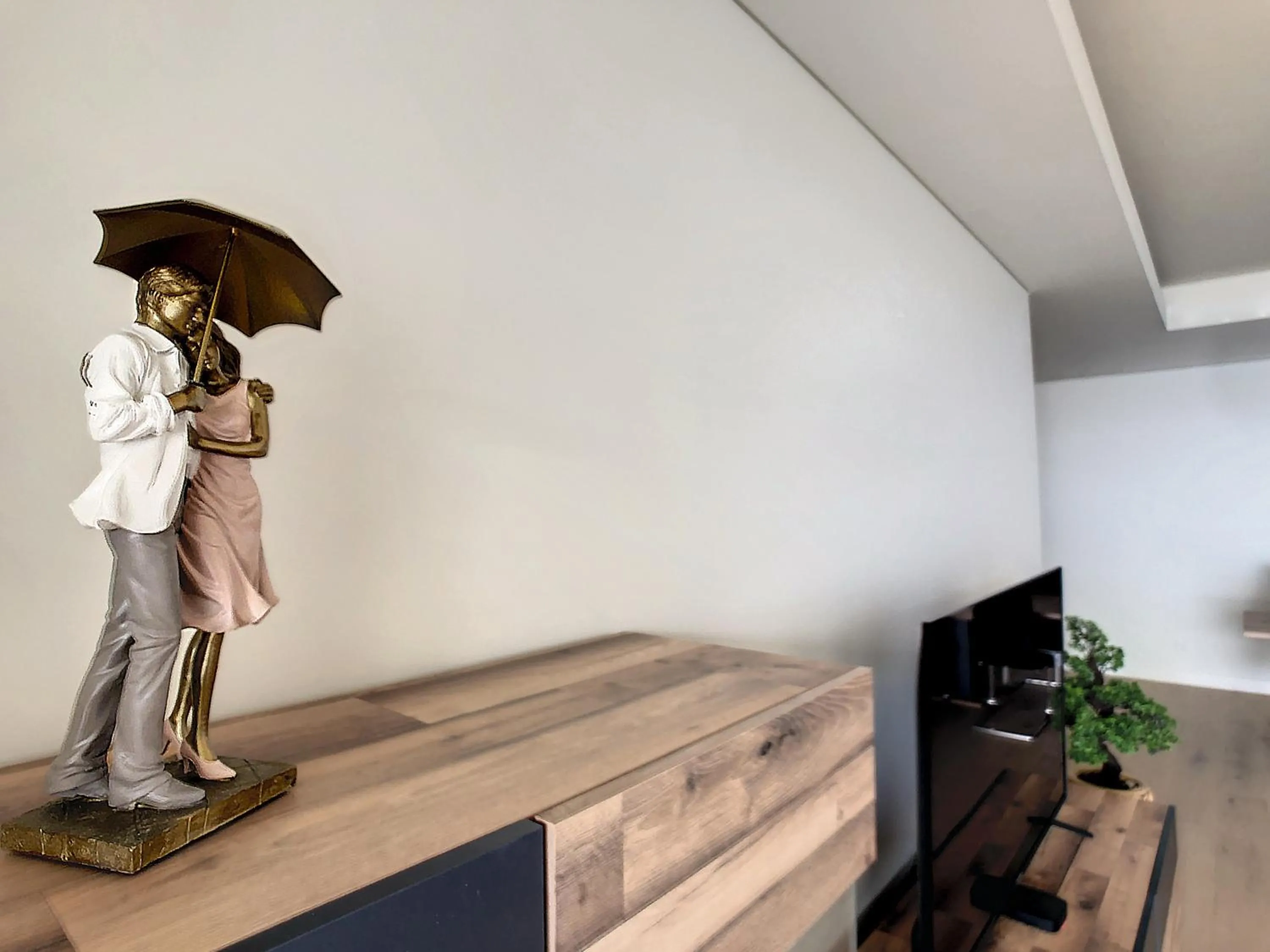 TV and multimedia in The Best Sea View Apartment by LovelyStay