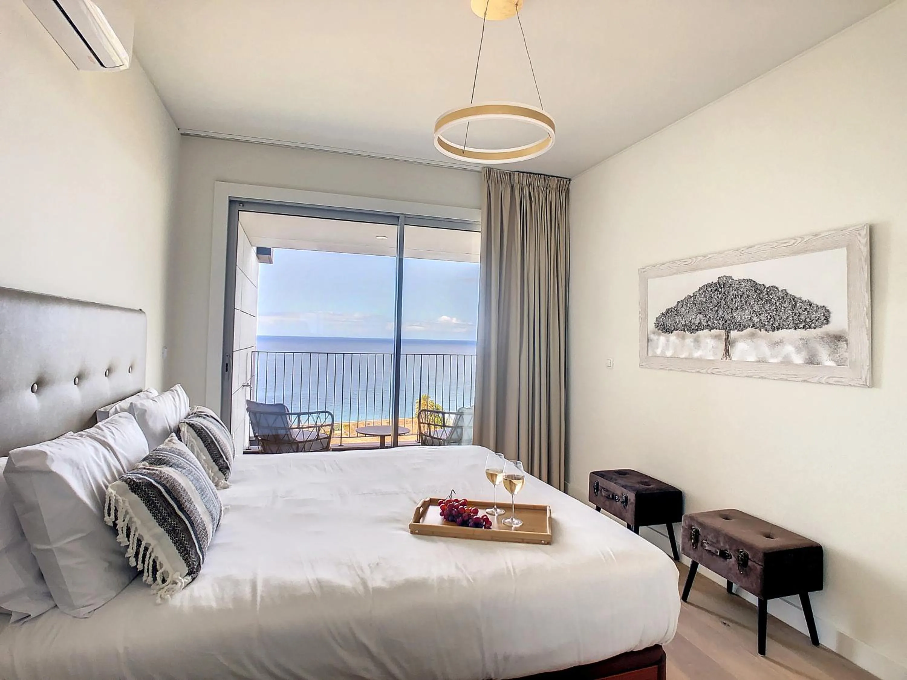 Photo of the whole room, Bed in The Best Sea View Apartment by LovelyStay